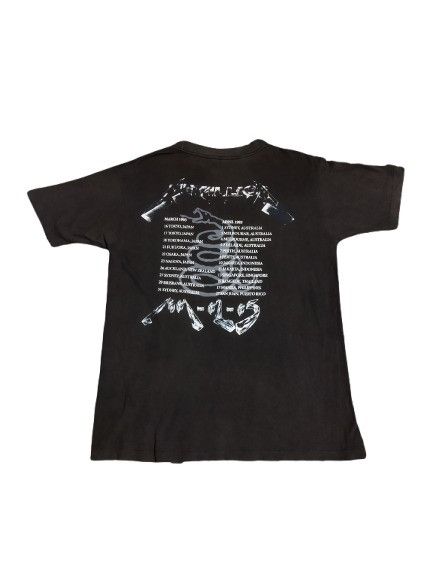 Band Tees Vintage 1993 Metallica Tour Tee Size US L / EU 52-54 / 3 - 2 Thumbnail