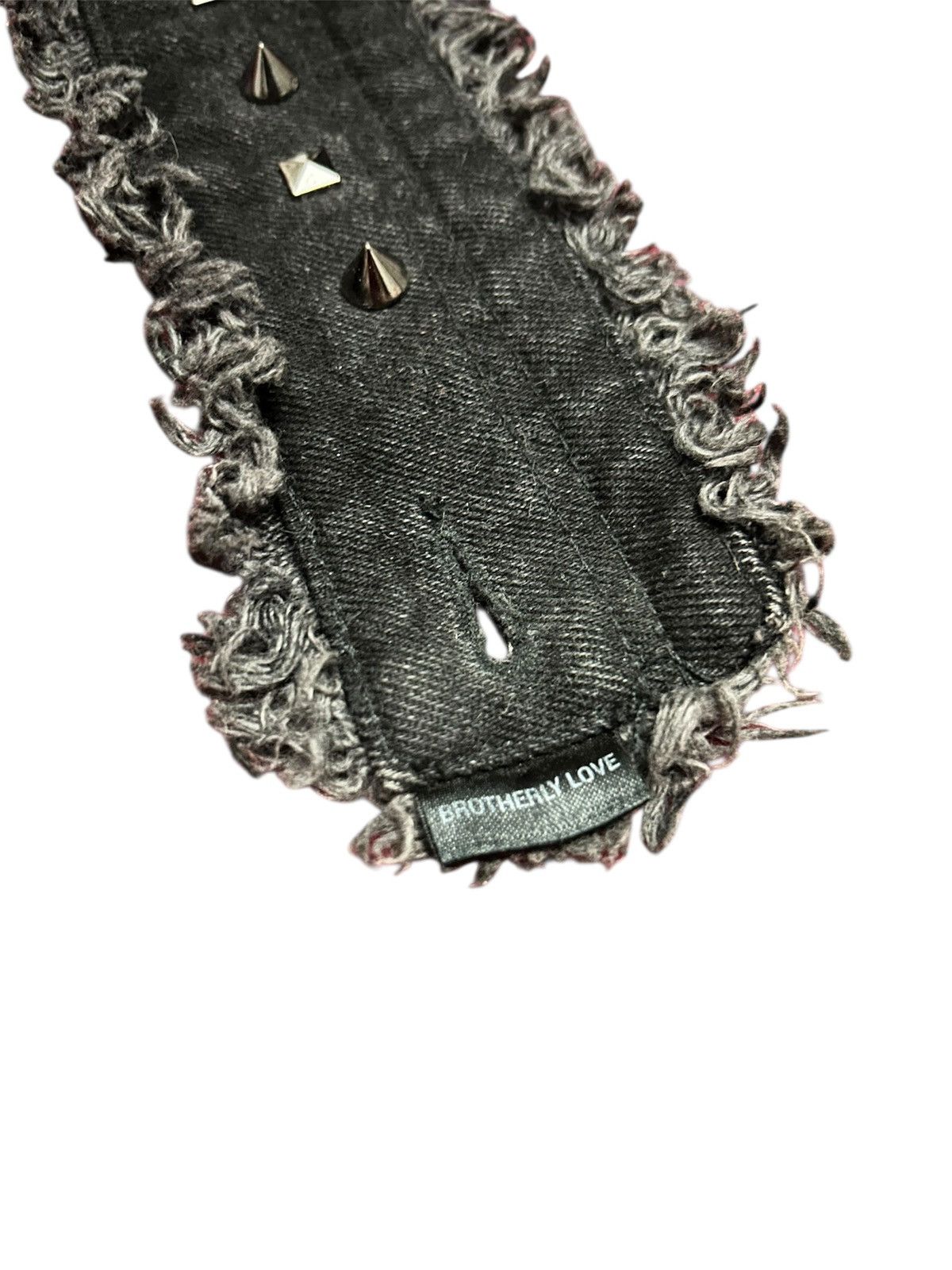 Brotherly Love Spiked Denim Bracelet Size ONE SIZE - 2 Thumbnail