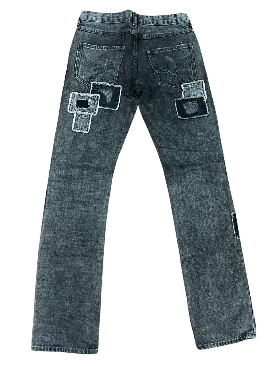 Japanese Brand Japanese Brand Avail Patches Distress Jeans Size US 30 / EU 46 - 2 Thumbnail