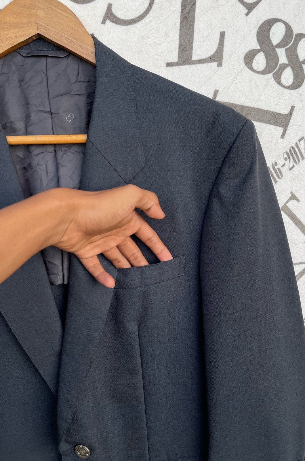 Christian Dior Monsieur 🔥Vintage Christian Dior Monsieur Men's Single-breasted Suit Size US M / EU 48-50 / 2 - 9 Thumbnail