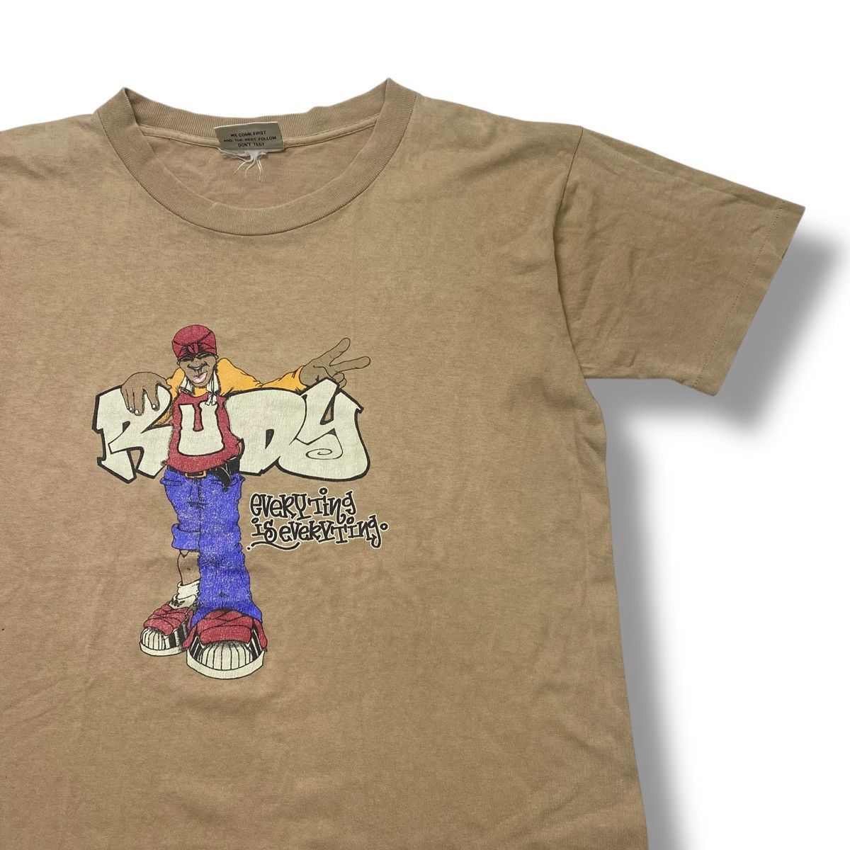 Rap Tees × Vintage Vintage Rudeboy everyhthing is everything T-shirt Size US L / EU 52-54 / 3 - 2 Thumbnail