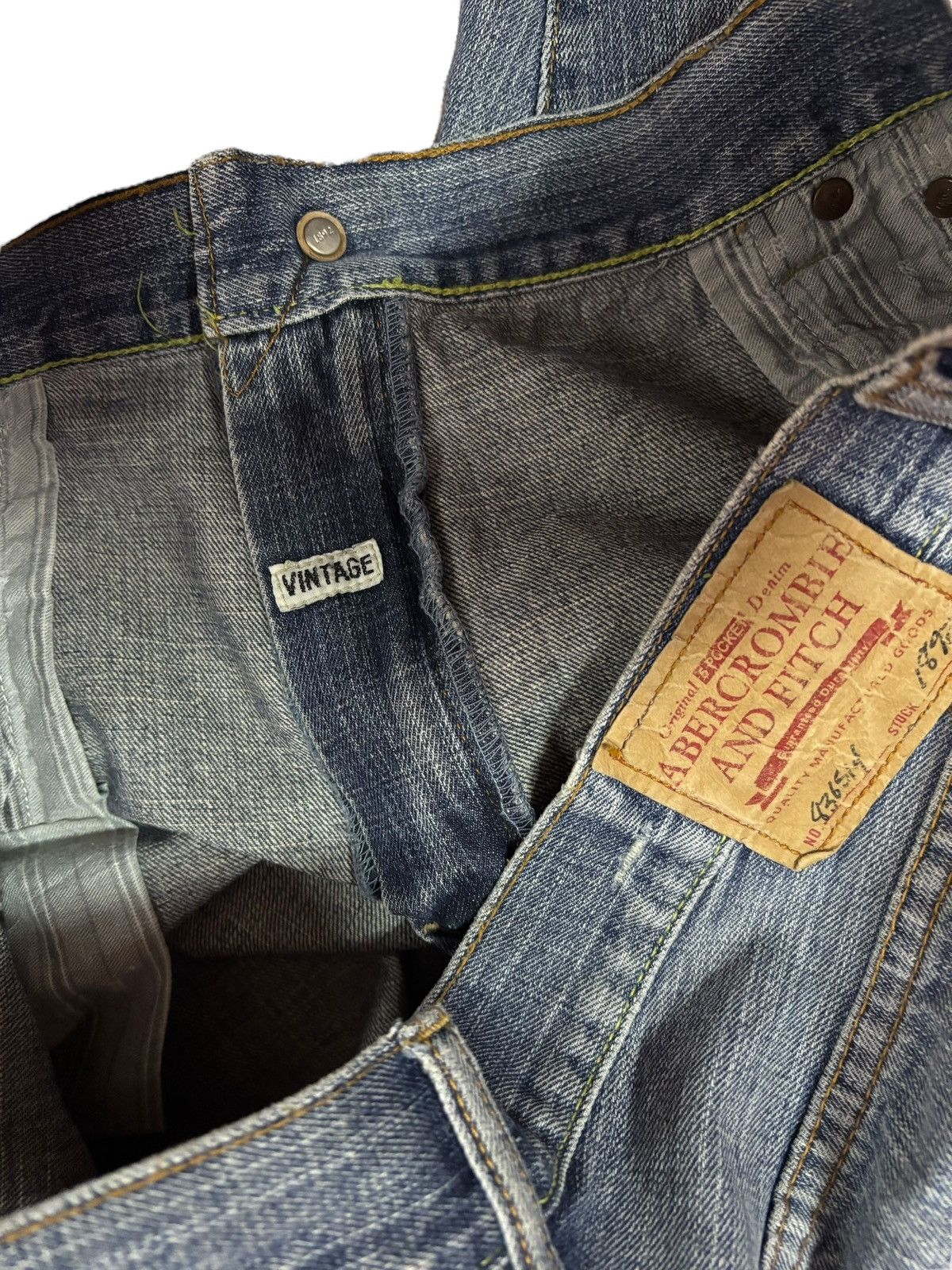 Abercrombie & Fitch Vtg Abercrombie & Fitch Capri Jeans Size US 38 / EU 54 - 11 Thumbnail