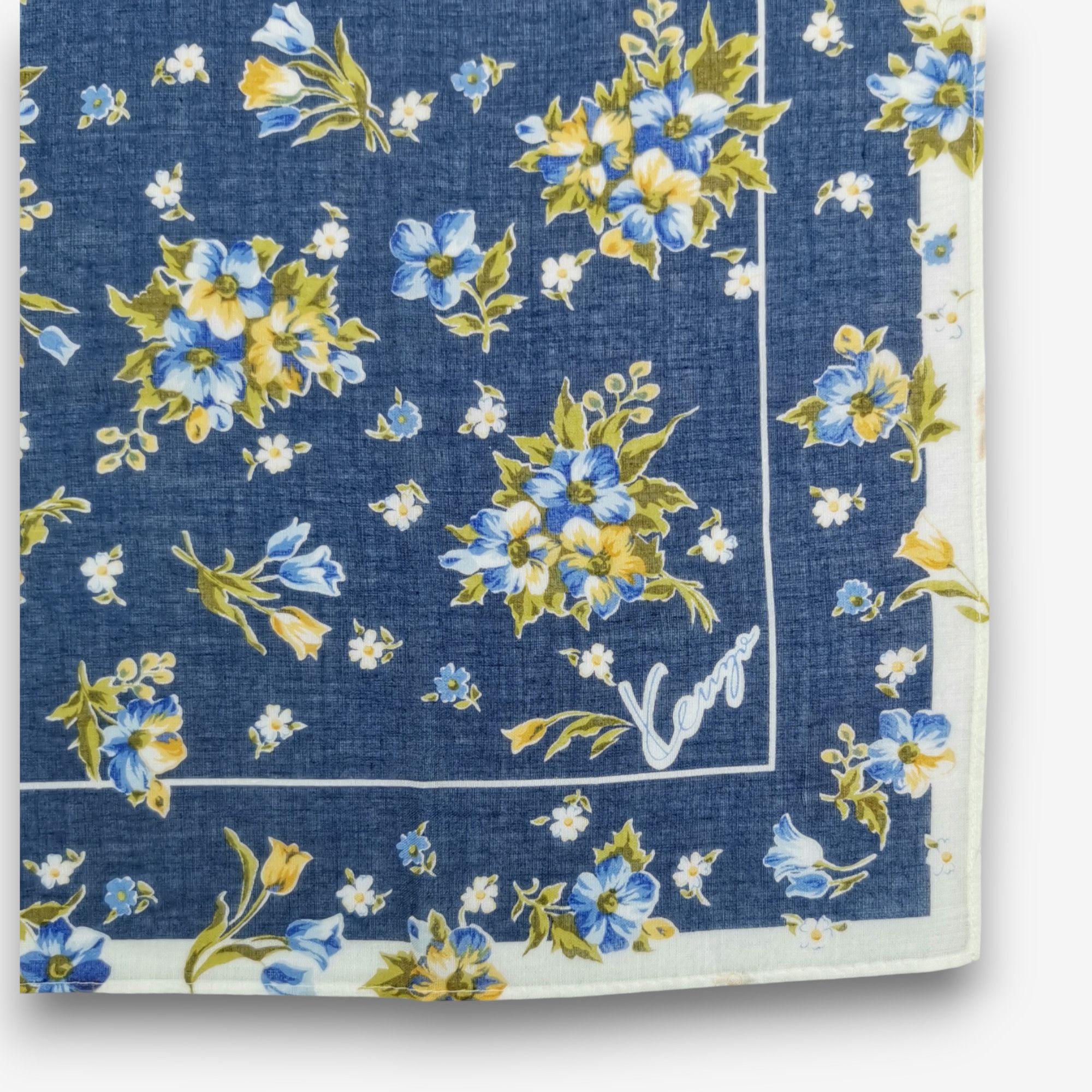 Kenzo Vintage Kenzo Handkerchief Pocket Square Bandana Size ONE SIZE - 3 Thumbnail
