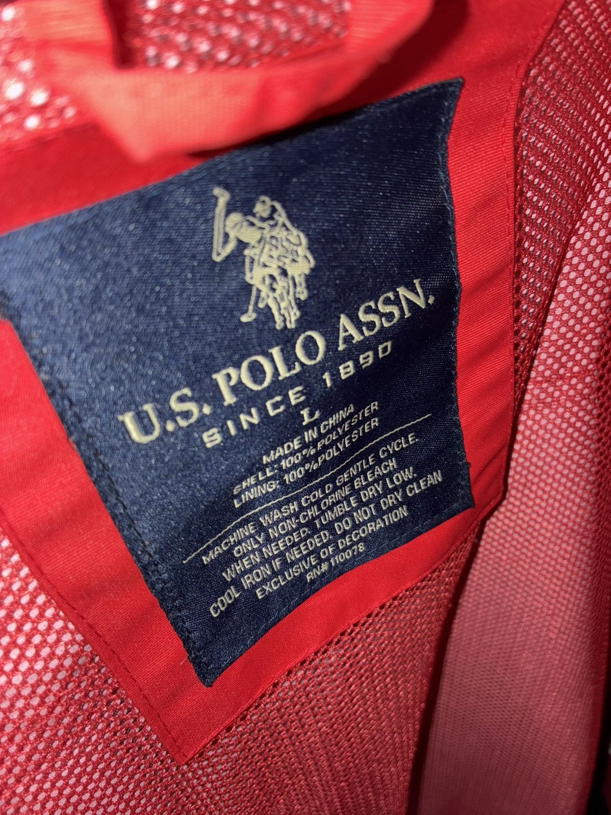 U.S. Polo Assn. Polo Assn Windbreaker Size US L / EU 52-54 / 3 - 3 Thumbnail
