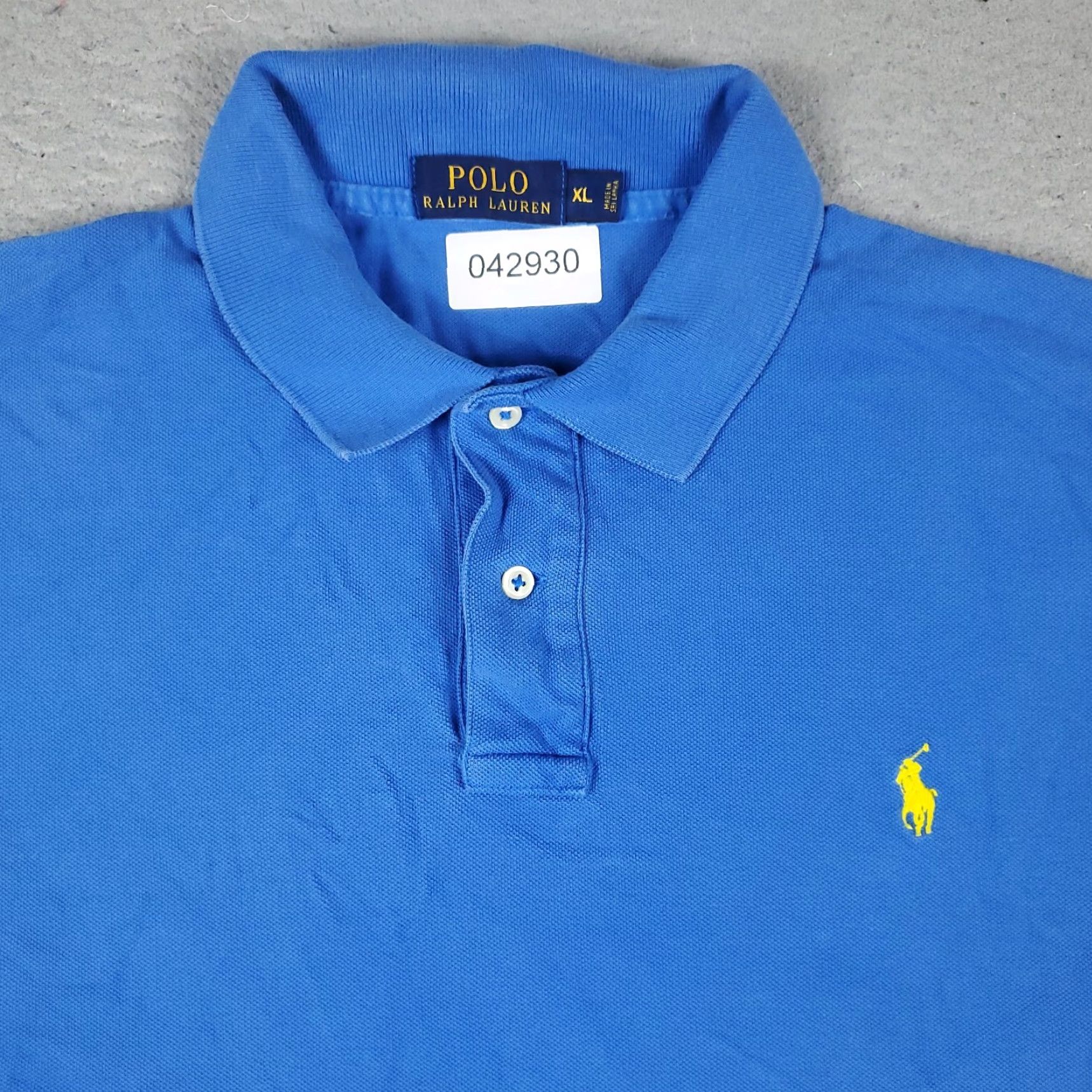Ralph Lauren VINTAGE? No. Ralph Lauren Polo Shirt Men XL Blue Pony Casual Short Sleeve Shirt Adult XL Blue Polo Ralph Lauren Classic Preppy 90s Mens Size US XL / EU 56 / 4 - 2 Thumbnail