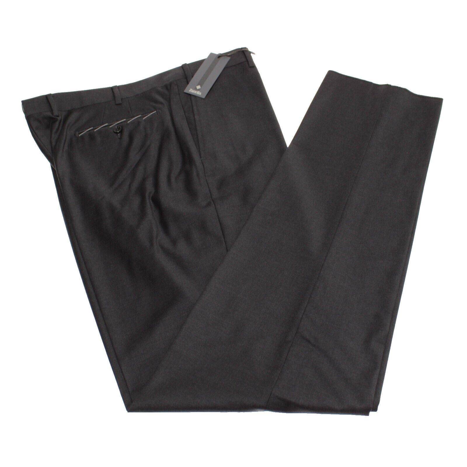 Zanella Zanella New with tags Dress Pants Size 40 US In Gray Size US 40 / EU 56 - 2 Thumbnail