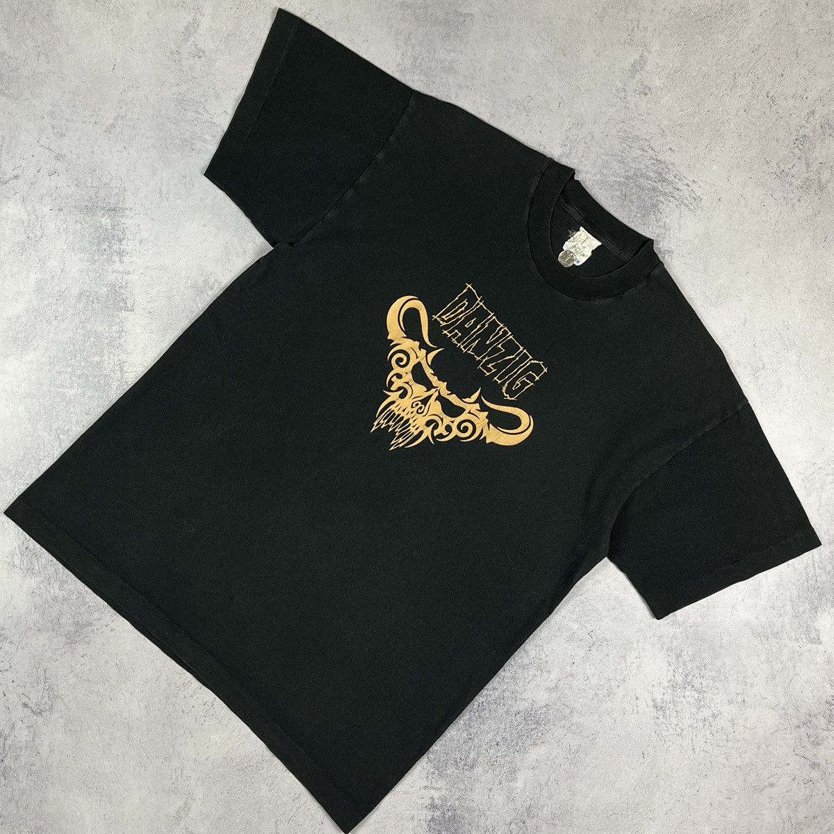 Band Tees × Vintage Vintage Danzig Black Devil rare rock band tee 90’s Size US L / EU 52-54 / 3 - 6 Thumbnail
