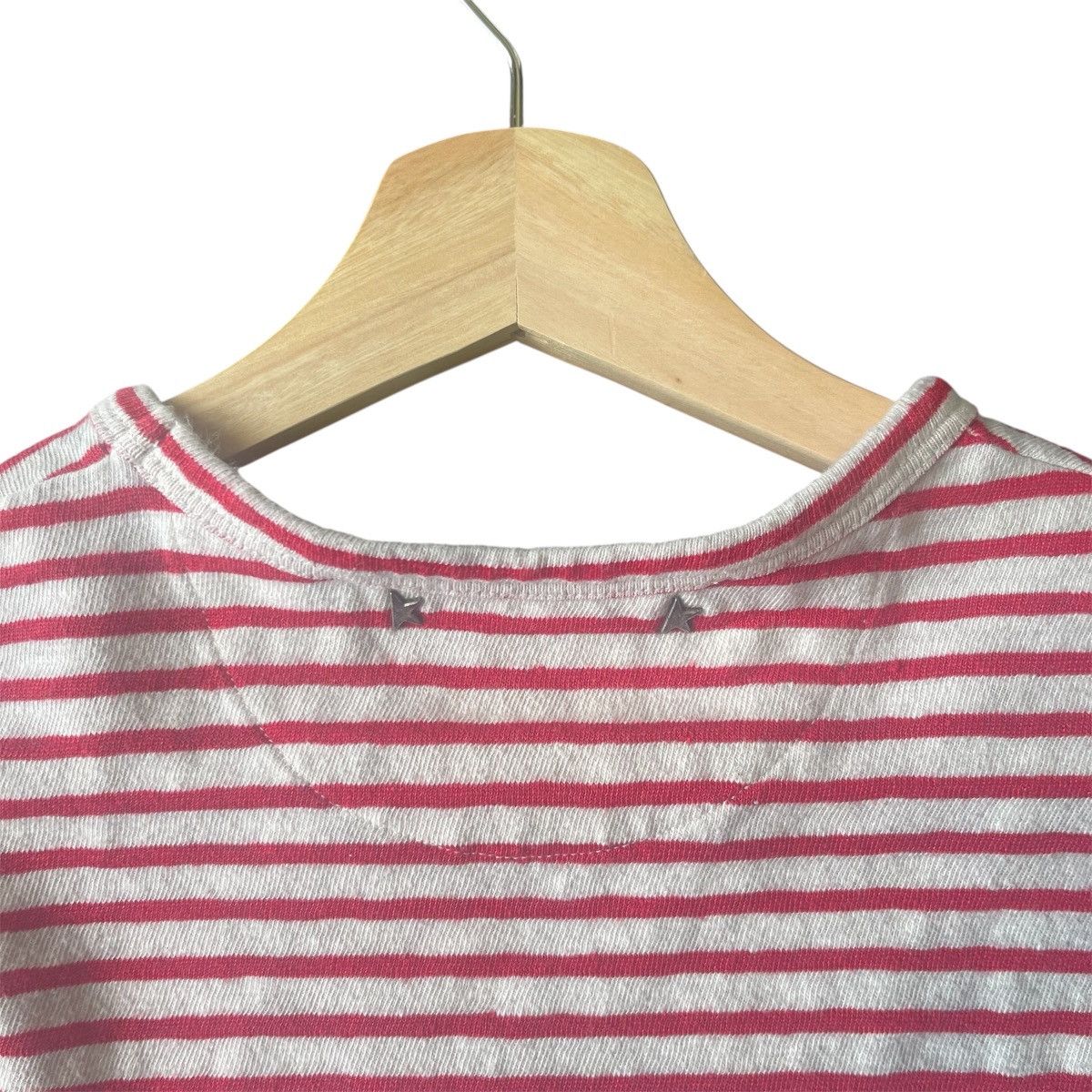 Golden Goose Golden Goose Red & White Striped Womens Long Sleeve Size S / US 4 / IT 40 - 4 Thumbnail