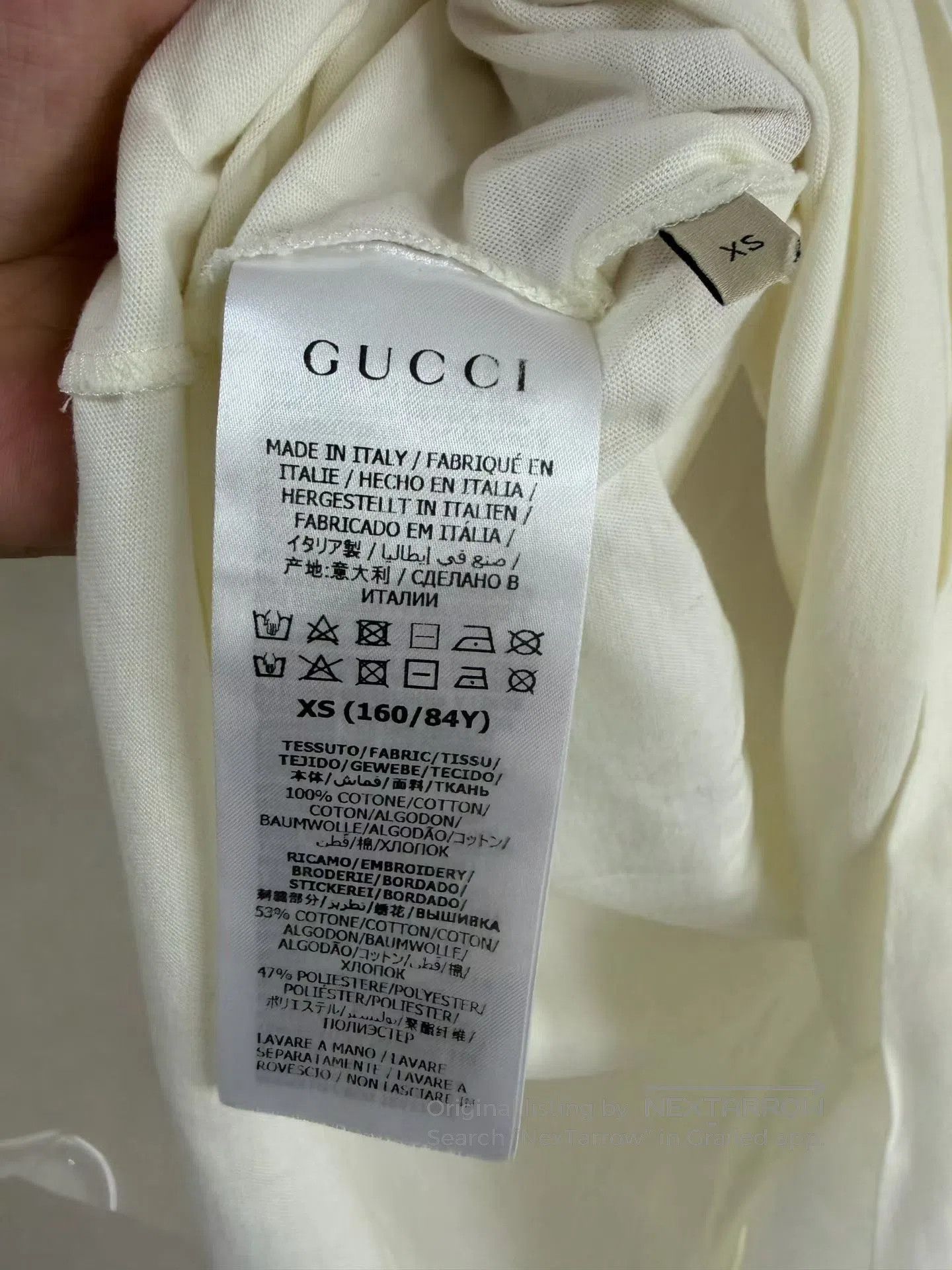 Gucci Guicci Apple Short Sleeve| Size US XS / EU 42 / 0 - 4 Thumbnail