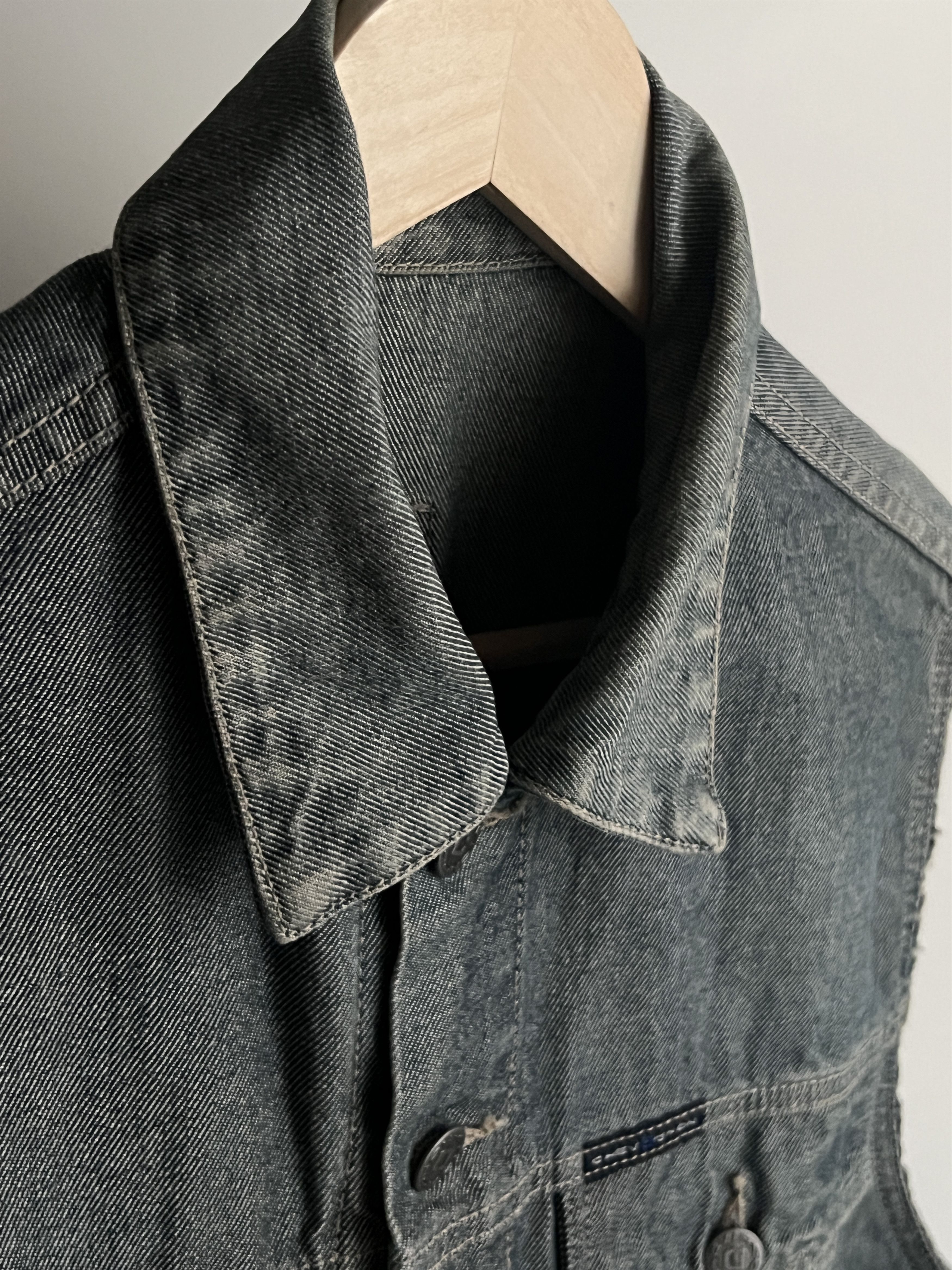 Chevignon CHEVIGNON JEANS VEST Navajo Motorcycle Denim Size US M / EU 48-50 / 2 - 5 Thumbnail