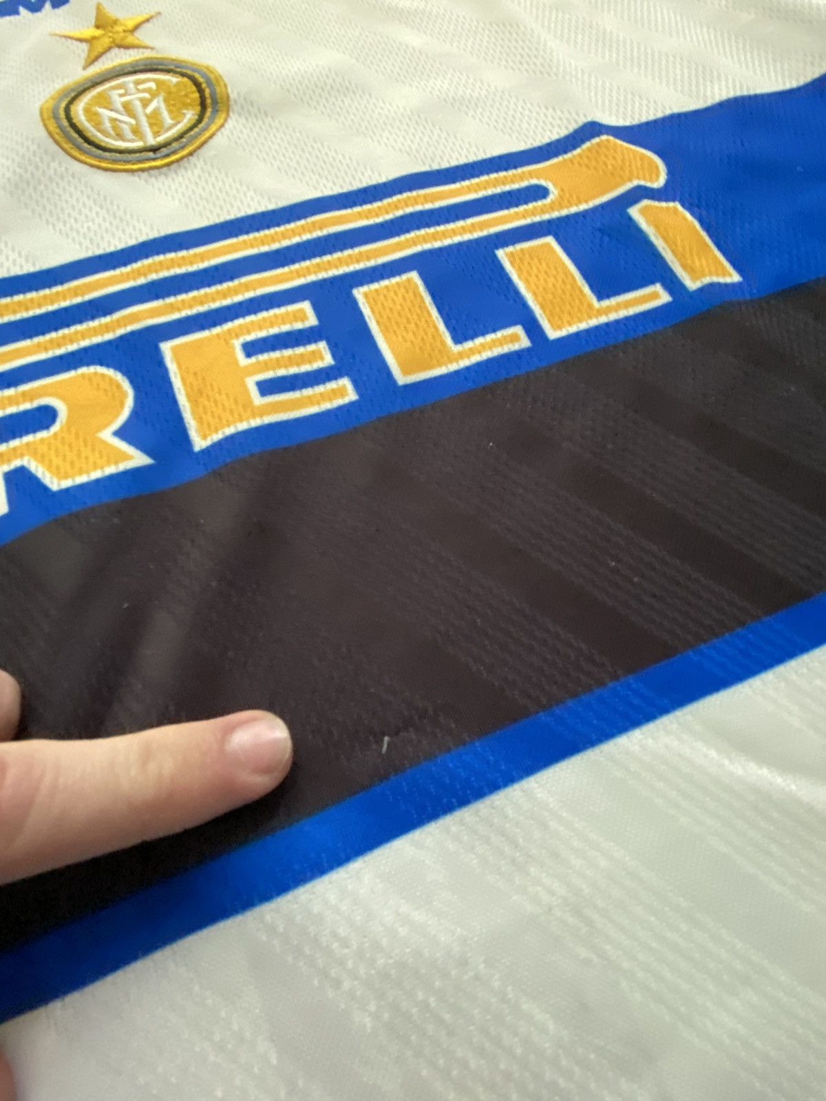 Other ❗️RARE❗️Umbro Inter Milan 1996-1997 Away Shirt Ronaldo #10 Size US M / EU 48-50 / 2 - 6 Thumbnail