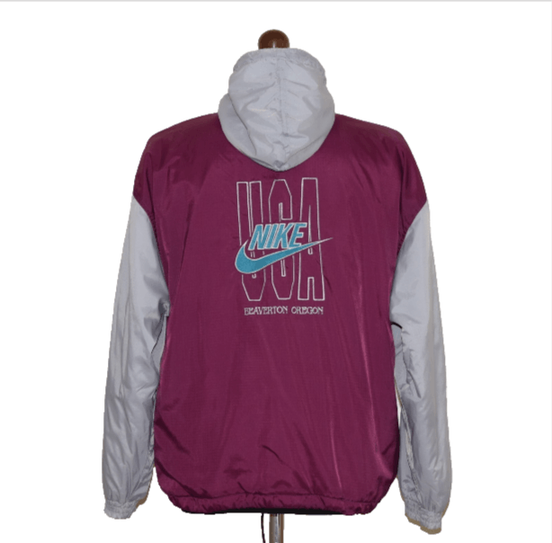 Nike RARE VINTAGE NIKE USA BEAVERTON OREGON OVERHEAD JACKET S Size US S / EU 44-46 / 1 - 2 Thumbnail