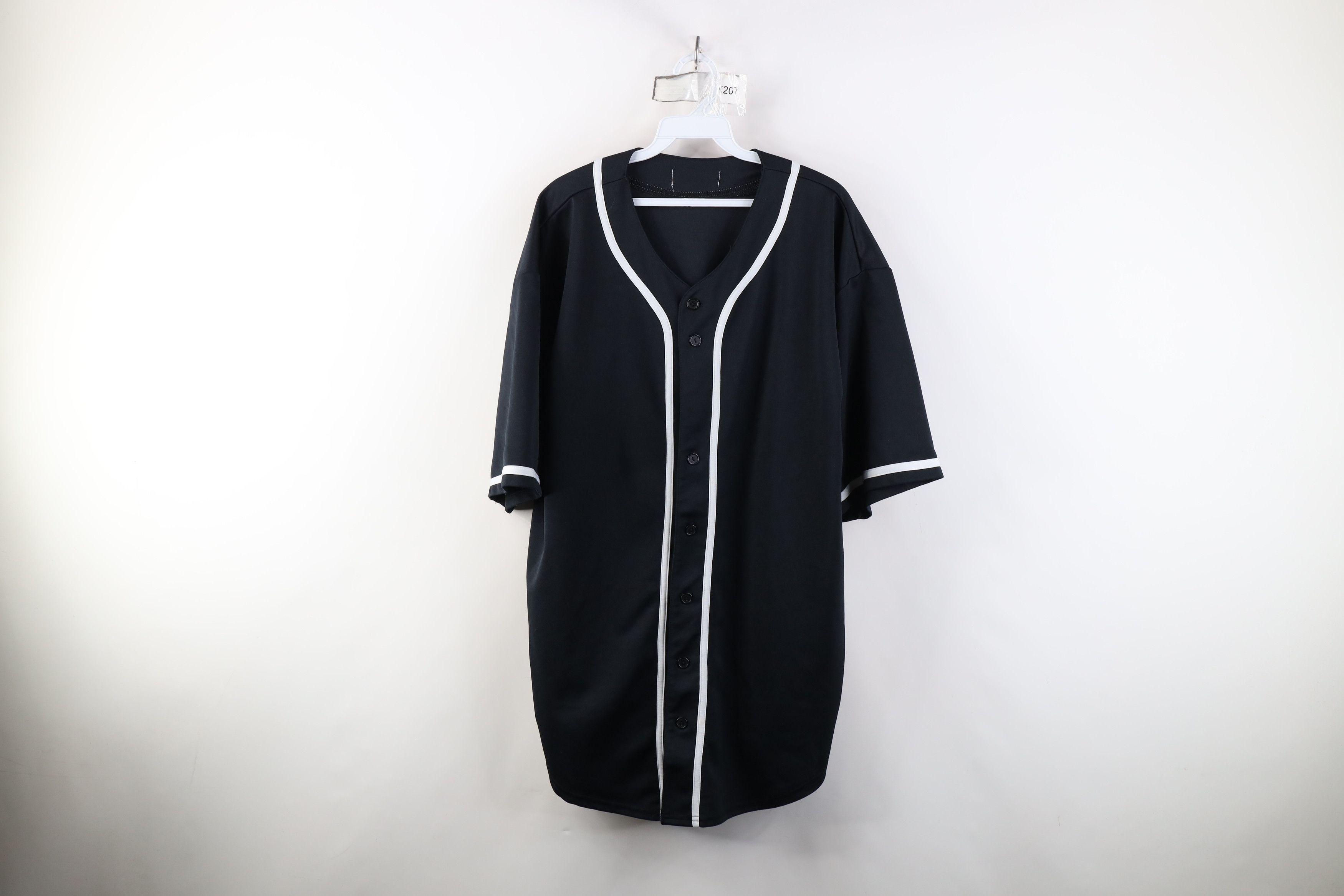Vintage Vintage 90s Streetwear Short Sleeve Baseball Jersey Shirt Size US XL / EU 56 / 4 - 1 Thumbnail
