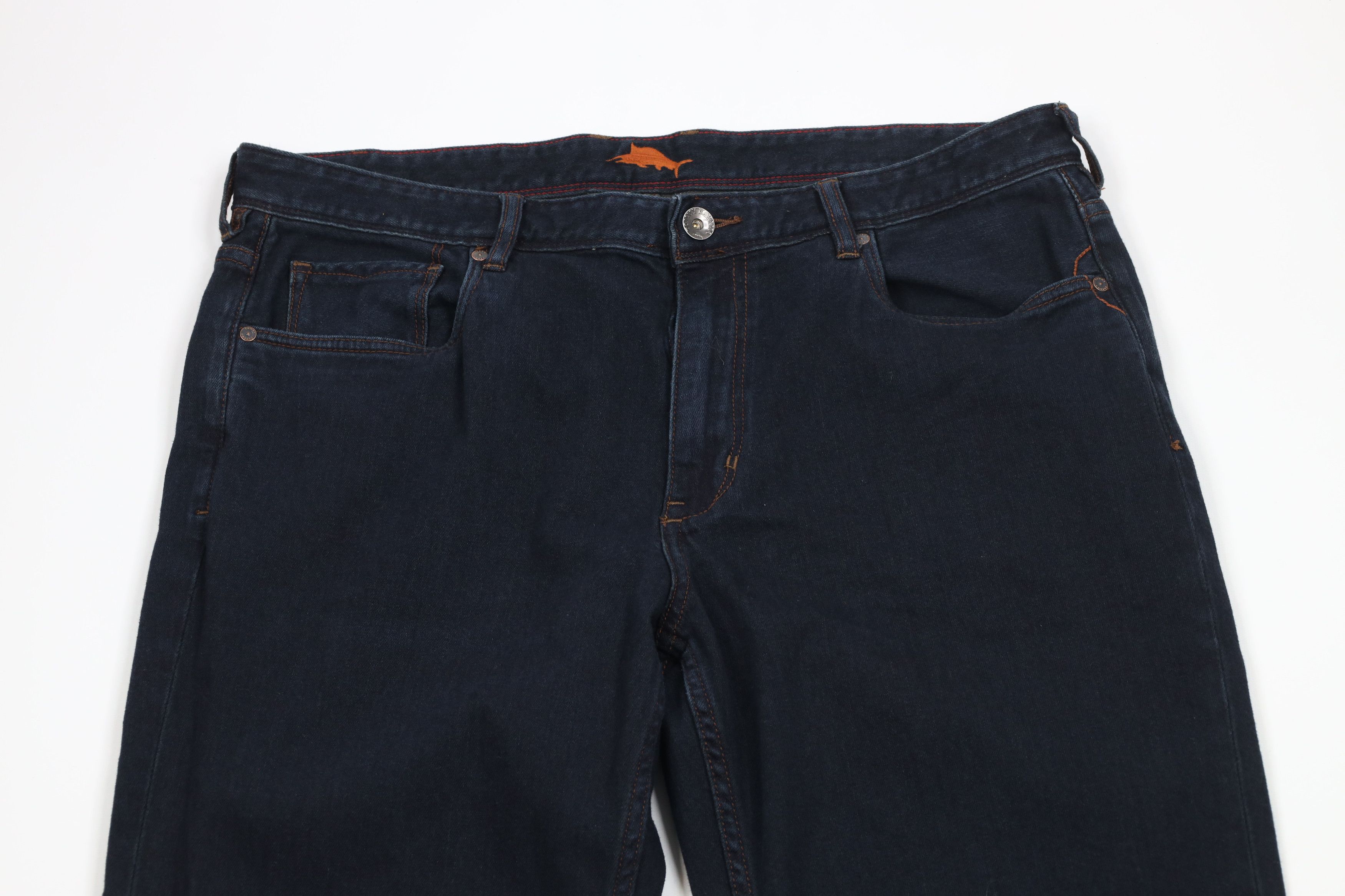 Tommy Bahama × Vintage Vintage Y2K Tommy Bahama Straight Leg Denim Jeans Indigo Size US 38 / EU 54 - 2 Thumbnail