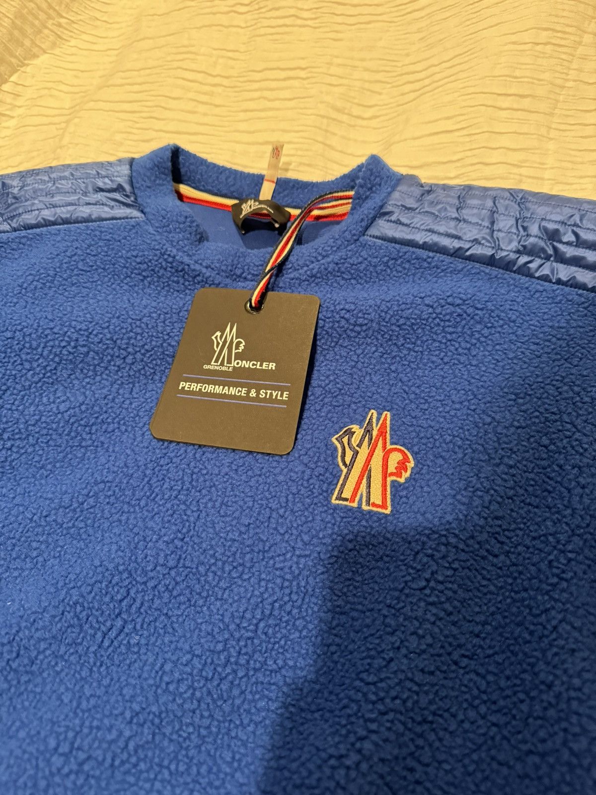 Moncler Moncler Grenoble Blue Maglia Sweatshirt Size US M / EU 48-50 / 2 - 4 Thumbnail