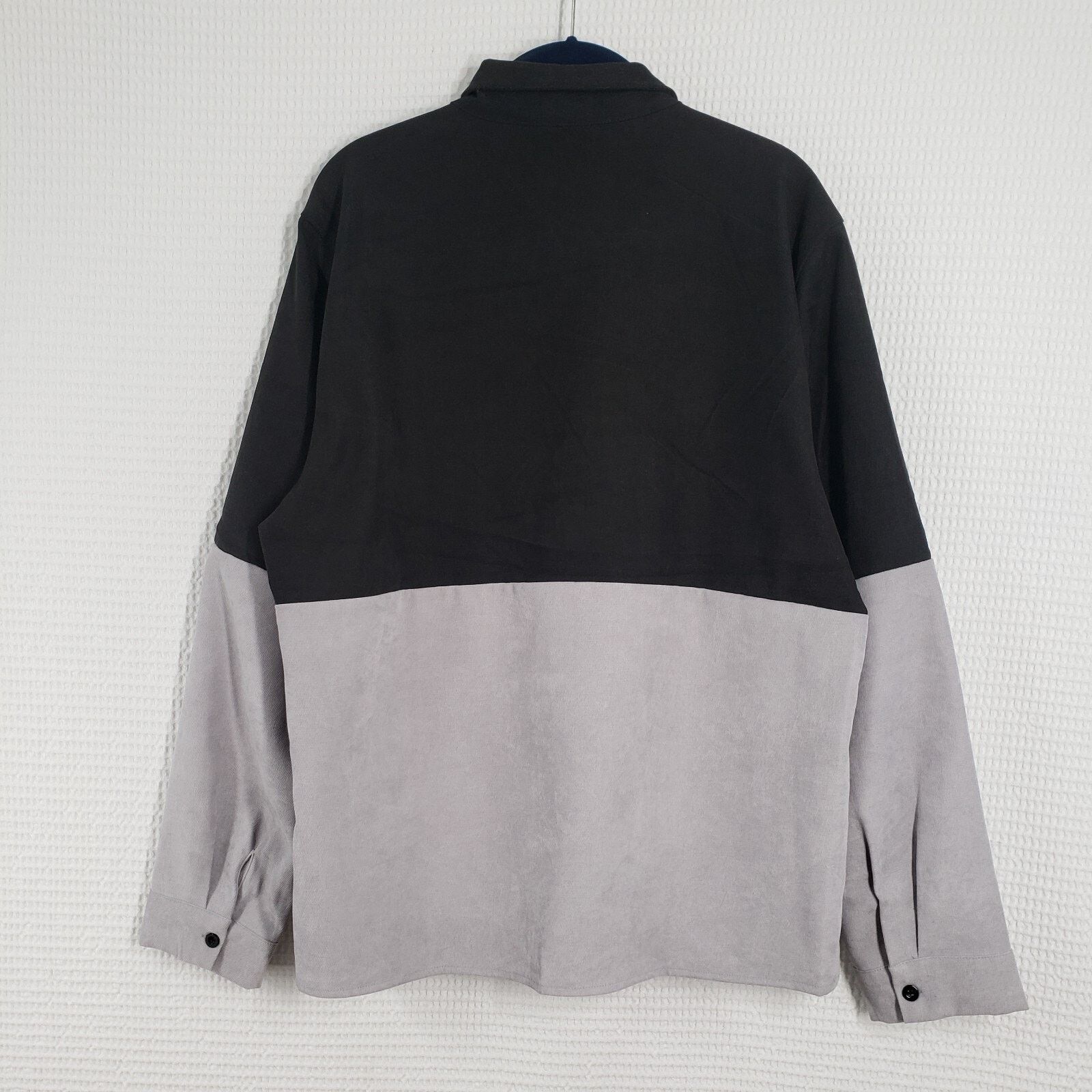 Other Go Destination Casual Button-Up Shirt Mens Large Gray Black Size US L / EU 52-54 / 3 - 2 Thumbnail