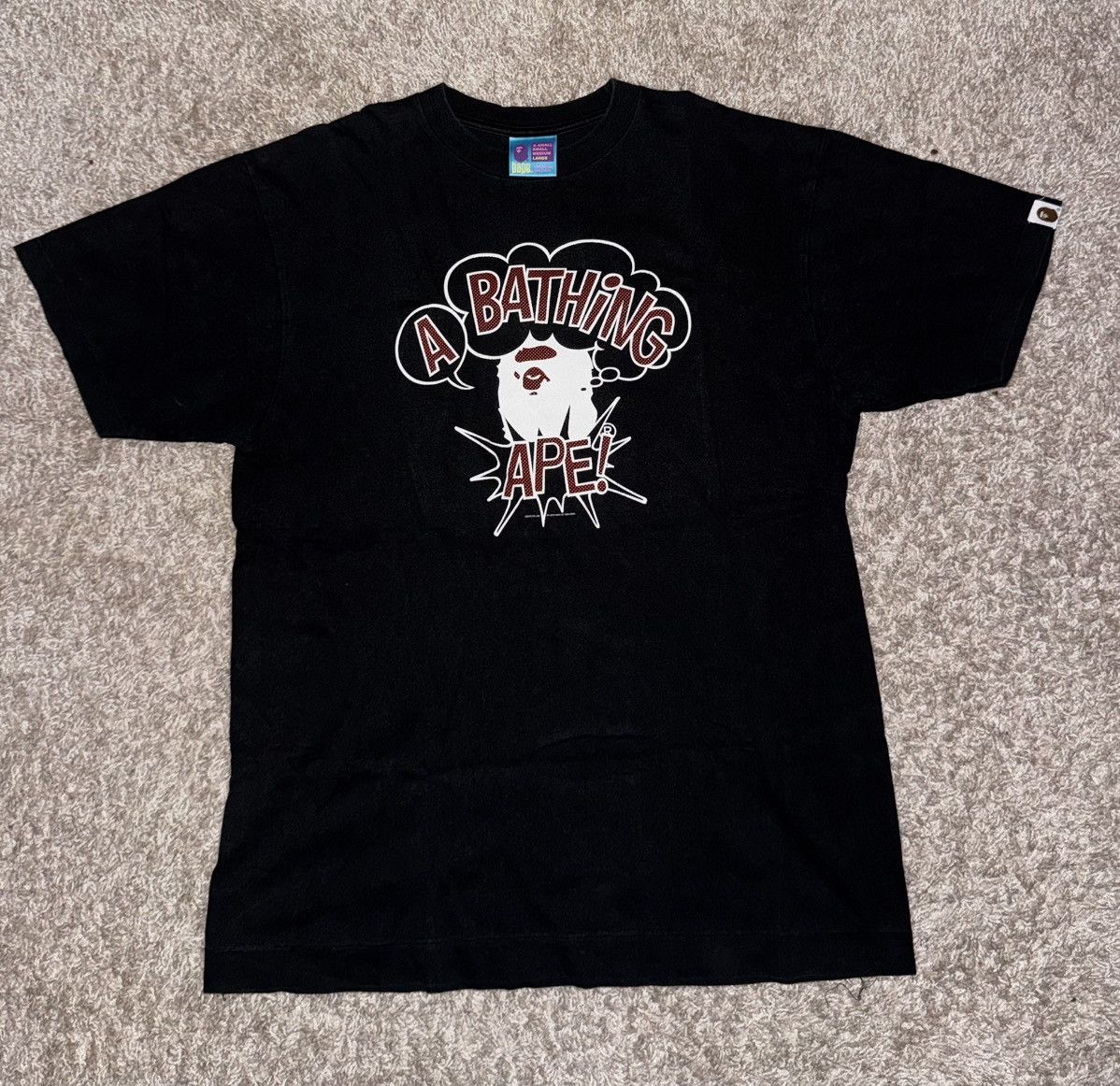 Bape × Nigo A Bathing Ape Comic Tee Graphic Size US L / EU 52-54 / 3 - 1 Thumbnail