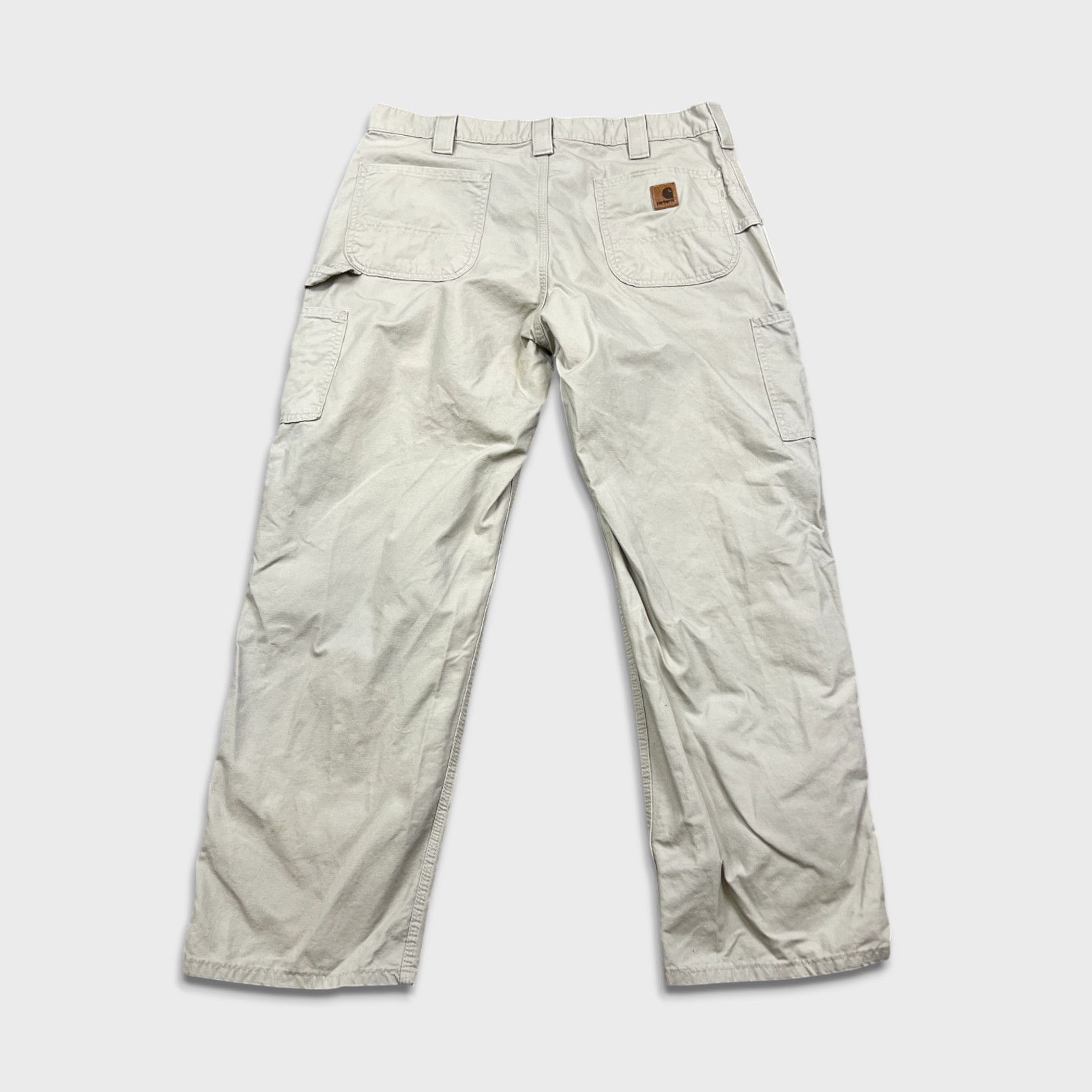 Carhartt × Vintage Carhartt Pants 38x32 Original Dungaree Work Carpenter Baggy Size US 38 / EU 54 - 5 Thumbnail