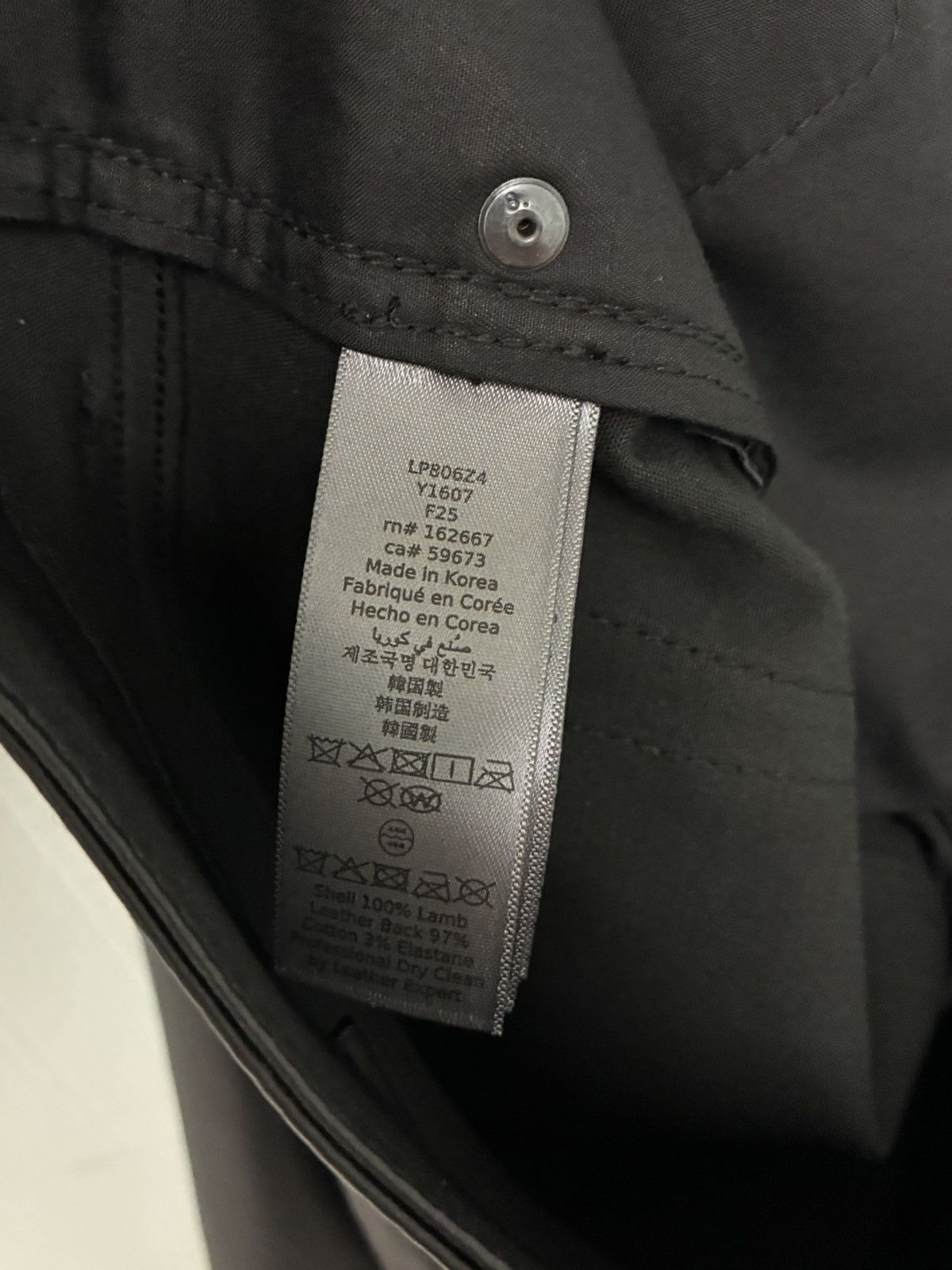 John Varvatos The Rocker Leather Pants. Size 30 Size US 30 / EU 46 - 15 Thumbnail