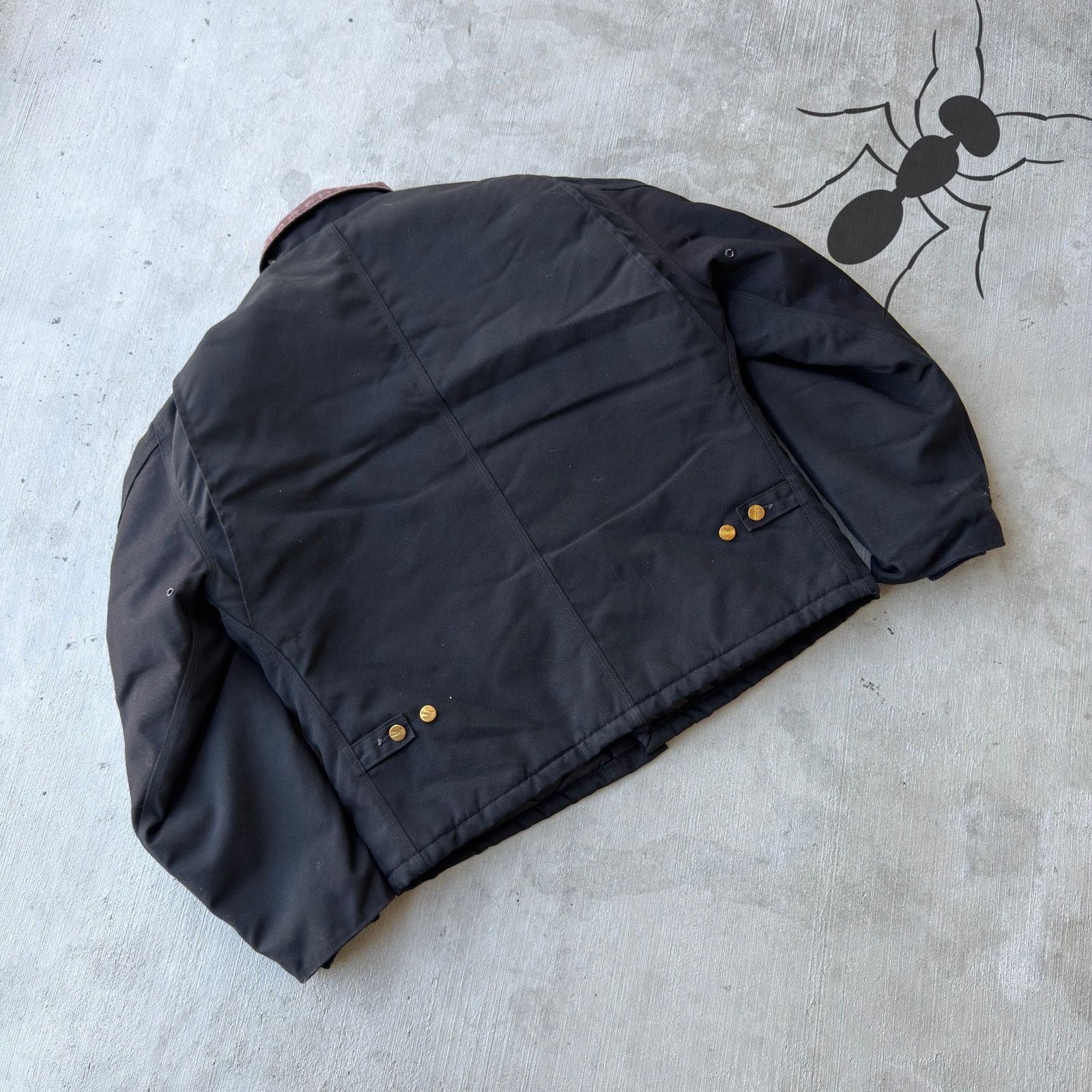 Carhartt × Vintage Carhartt black arctic work wear jacket Size US L / EU 52-54 / 3 - 6 Thumbnail