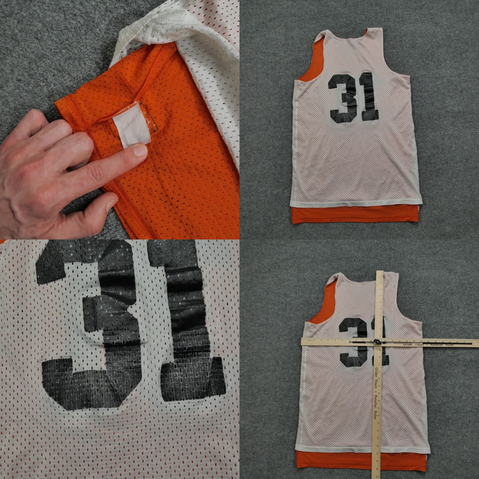 Russell Athletic VINTAGE Russell Athletic Basketball Jersey Womens L Reversible Tigerette 90s Kangaroo Size L / US 10 / IT 46 - 9 Thumbnail