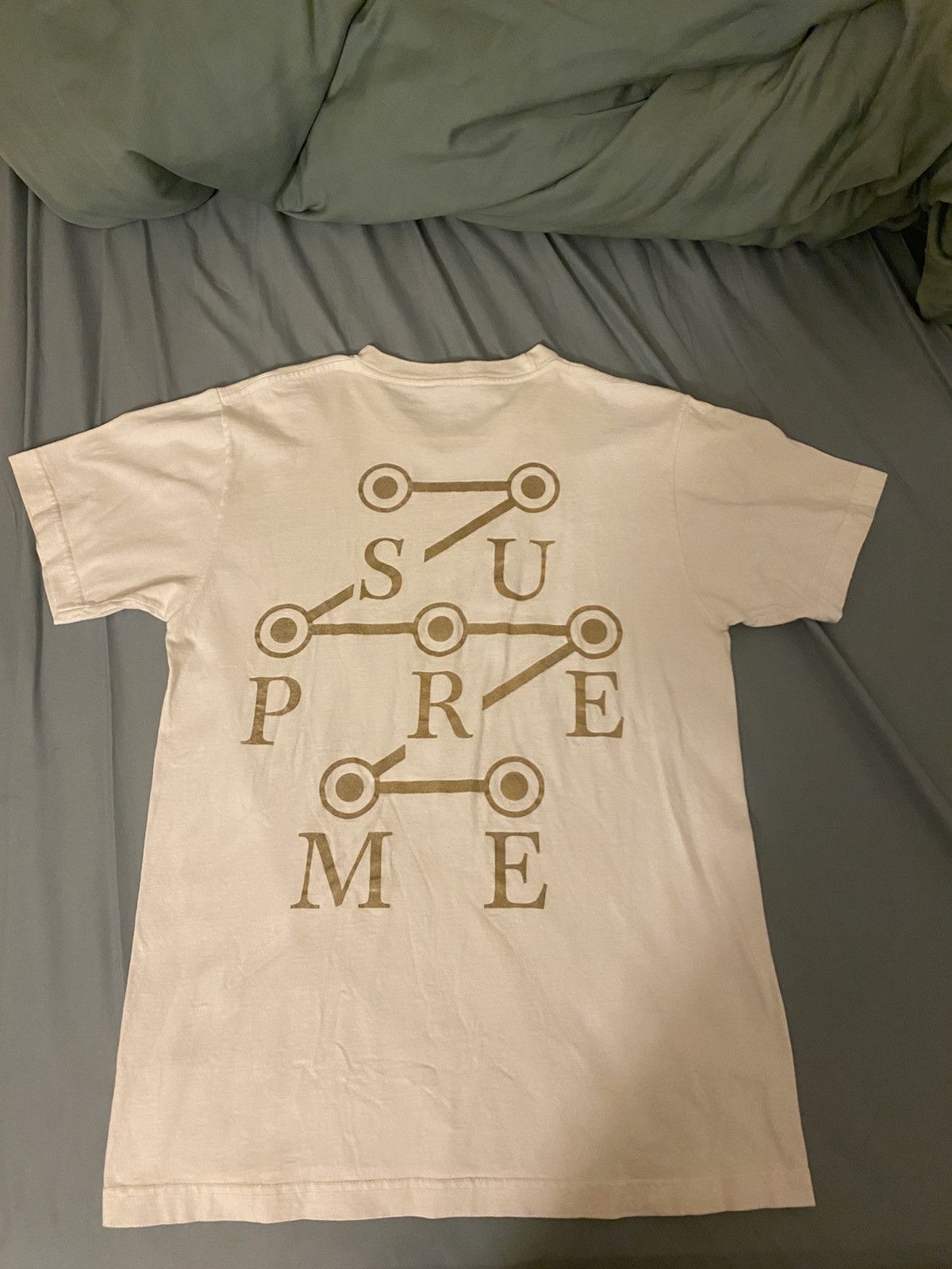 Supreme Supreme Circuit Tee White Size US M / EU 48-50 / 2 - 1 Thumbnail