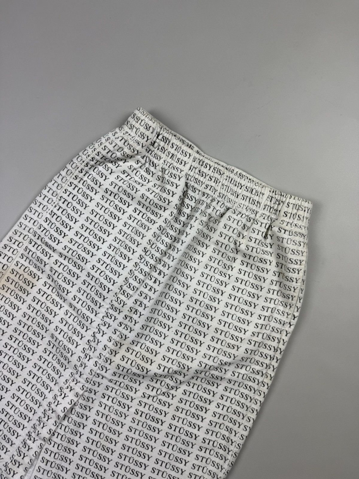 Stussy Stussy Ladies Y2K Monogram Pencil Skirt Corduroy Size S Size 28" / US 6 / IT 42 - 4 Thumbnail