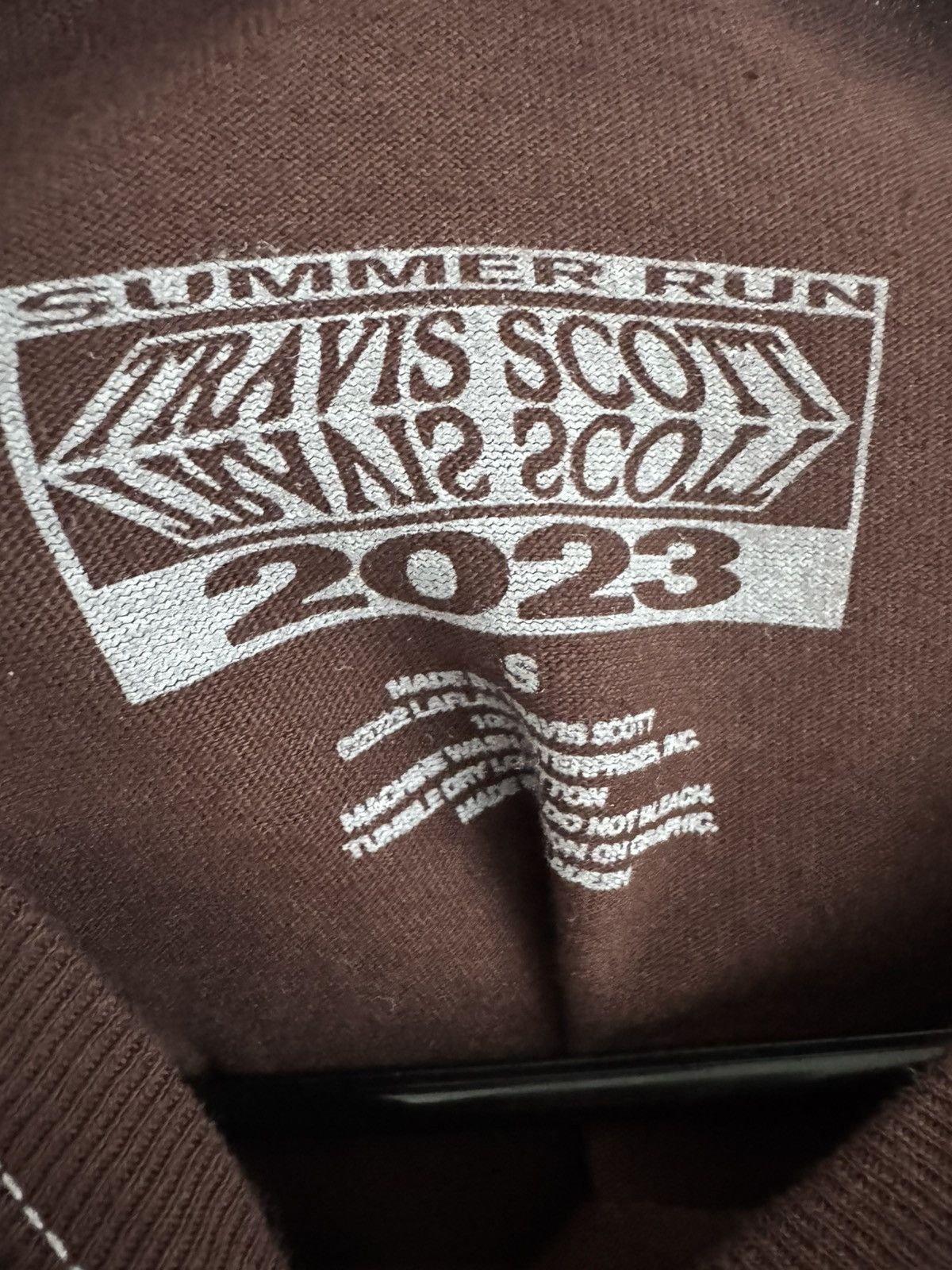 Travis Scott Travis Scott Portugal Concert Longsleeve Size Small Size US S / EU 44-46 / 1 - 4 Thumbnail