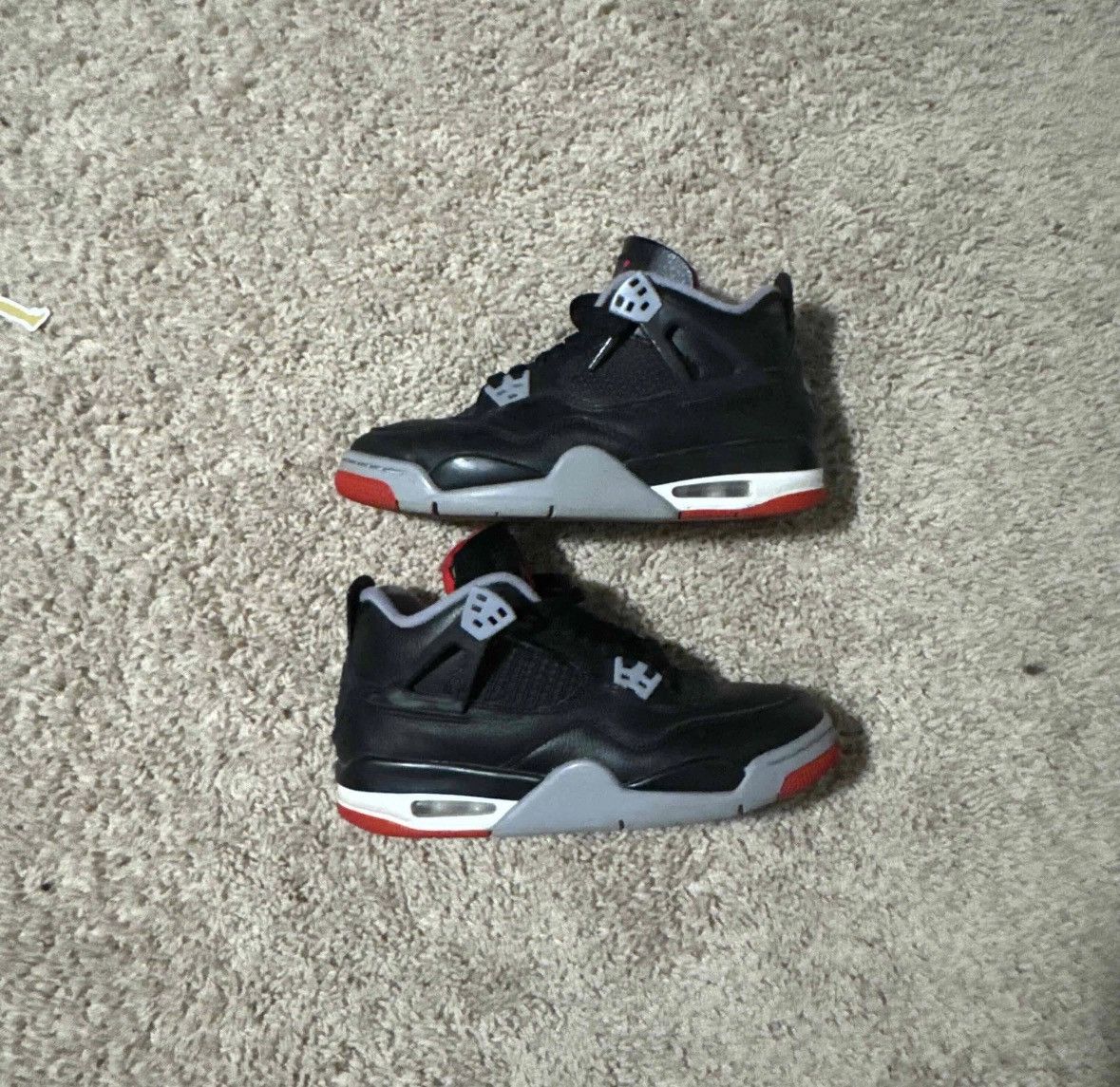 Jordan Brand Jordan 4s gs bred reimagined Size US 6 / EU 39 - 2 Thumbnail