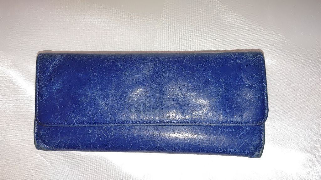 Hobo HOBO International Jill Distressed Leather Trifold Wallet Size ONE SIZE - 2 Thumbnail