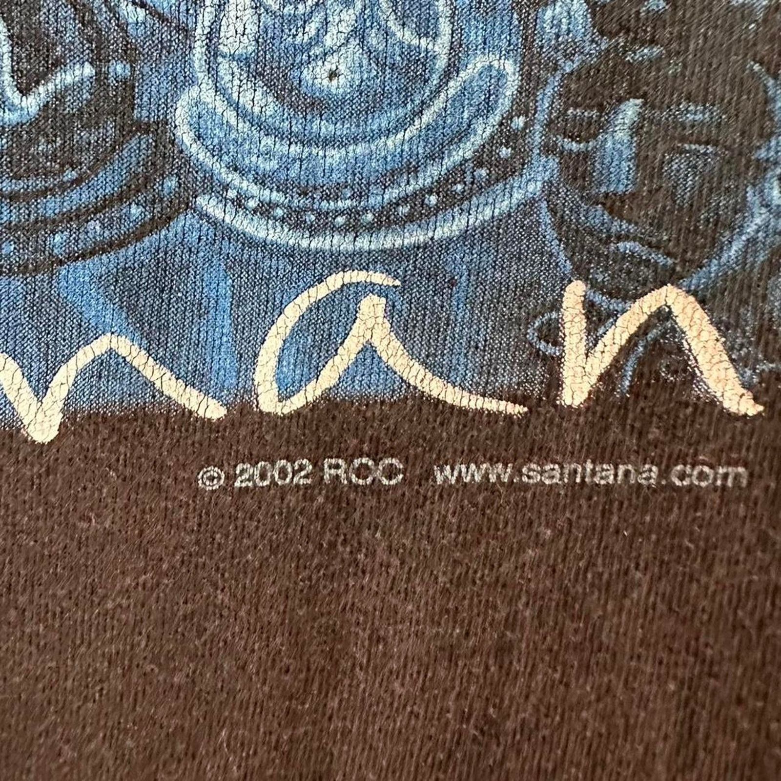 Band Tees × Vintage Vintage Carlos Santana Band Shirt Size US L / EU 52-54 / 3 - 4 Thumbnail