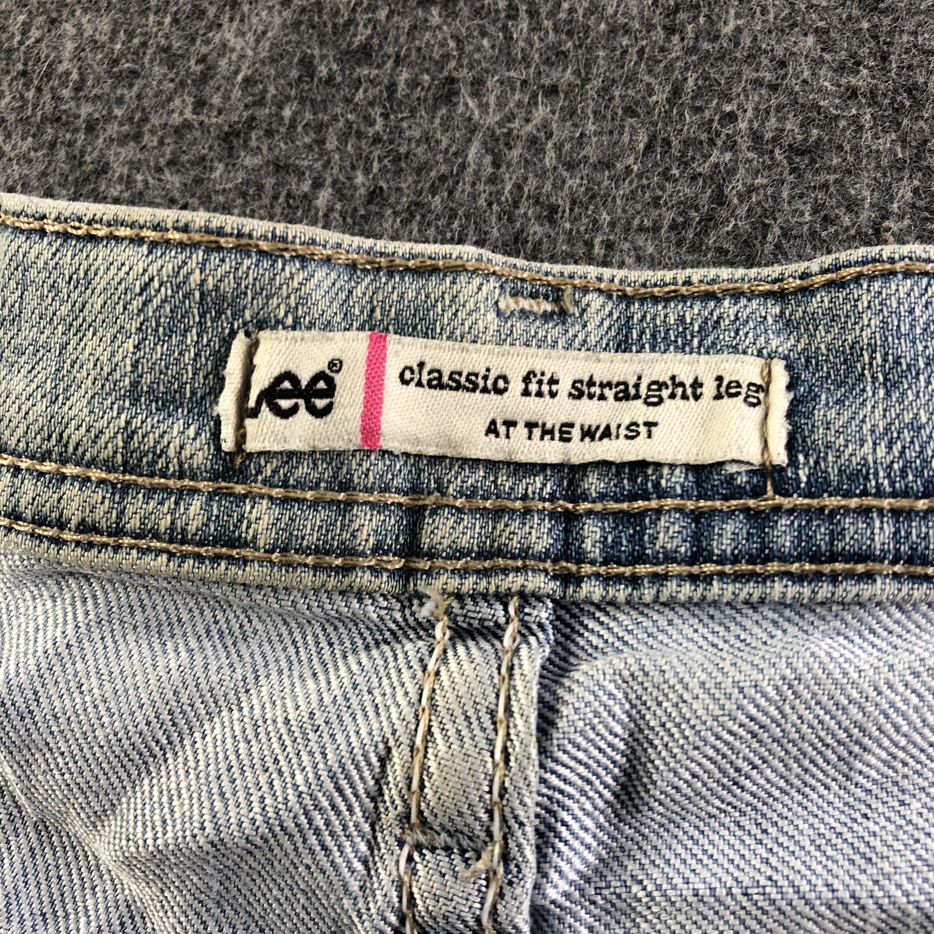 Levi's Vintage Blue Wash Lee Jeans-J3324 Size US 40 / EU 56 - 10 Thumbnail