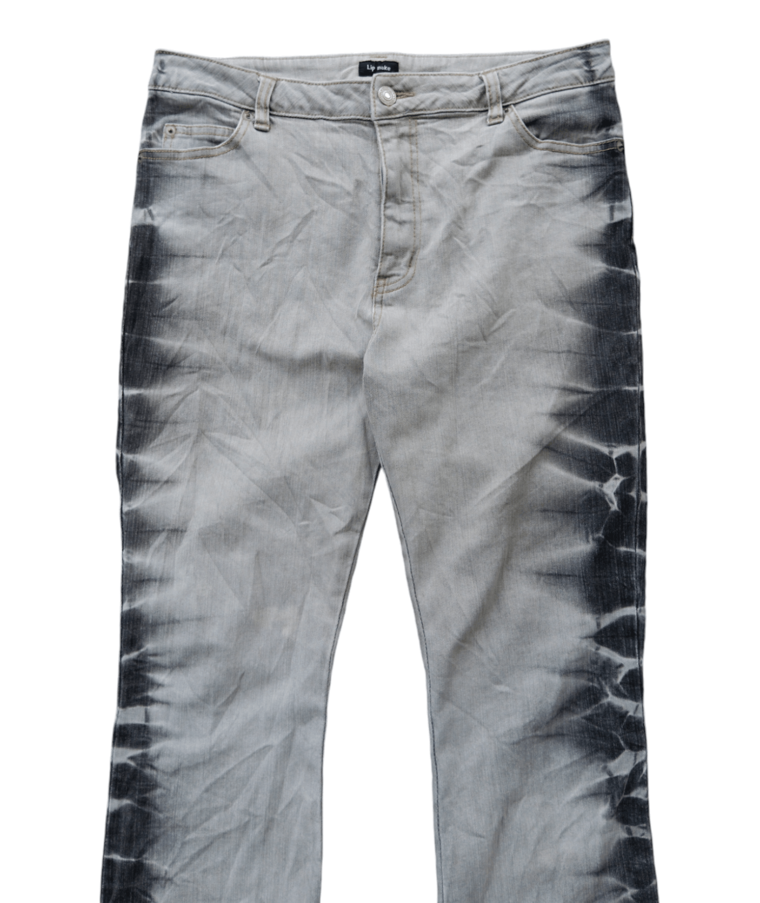 Japanese Brand Lip make slashed flared bootcut jeans Size US 30 / EU 46 - 2 Thumbnail