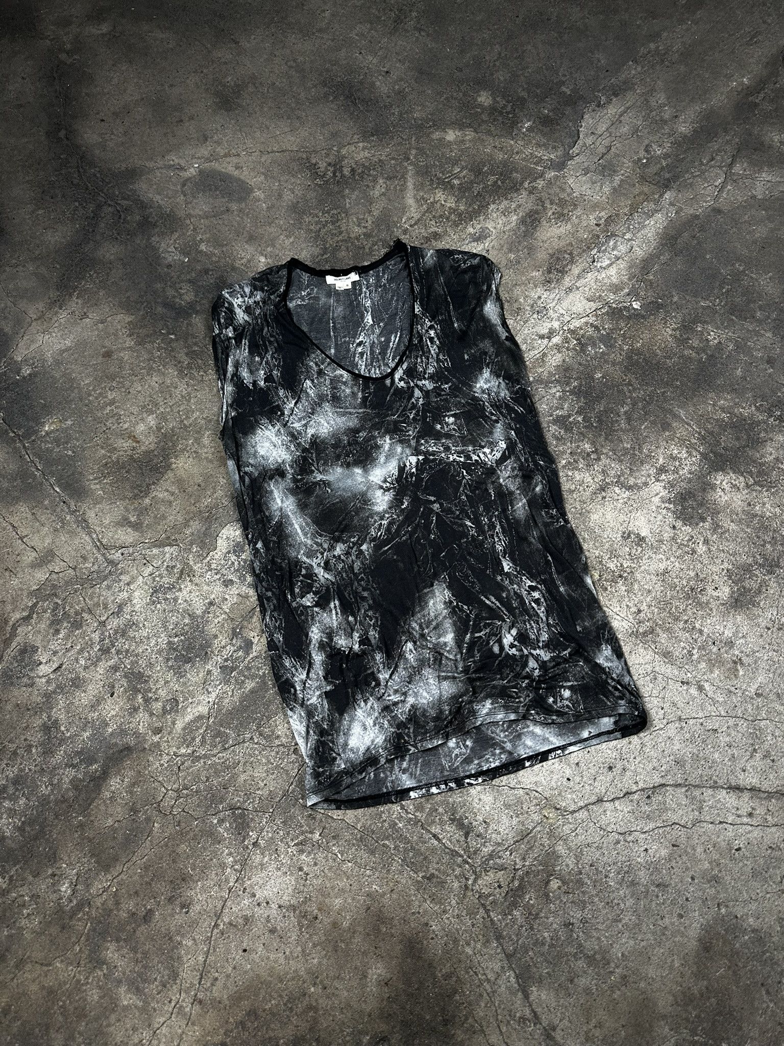 90s archive HELMUT LANG 日本製 タンクトップ オレンジM 90s archive HELMUT LANG 日本製 タンクトップ オレンジM