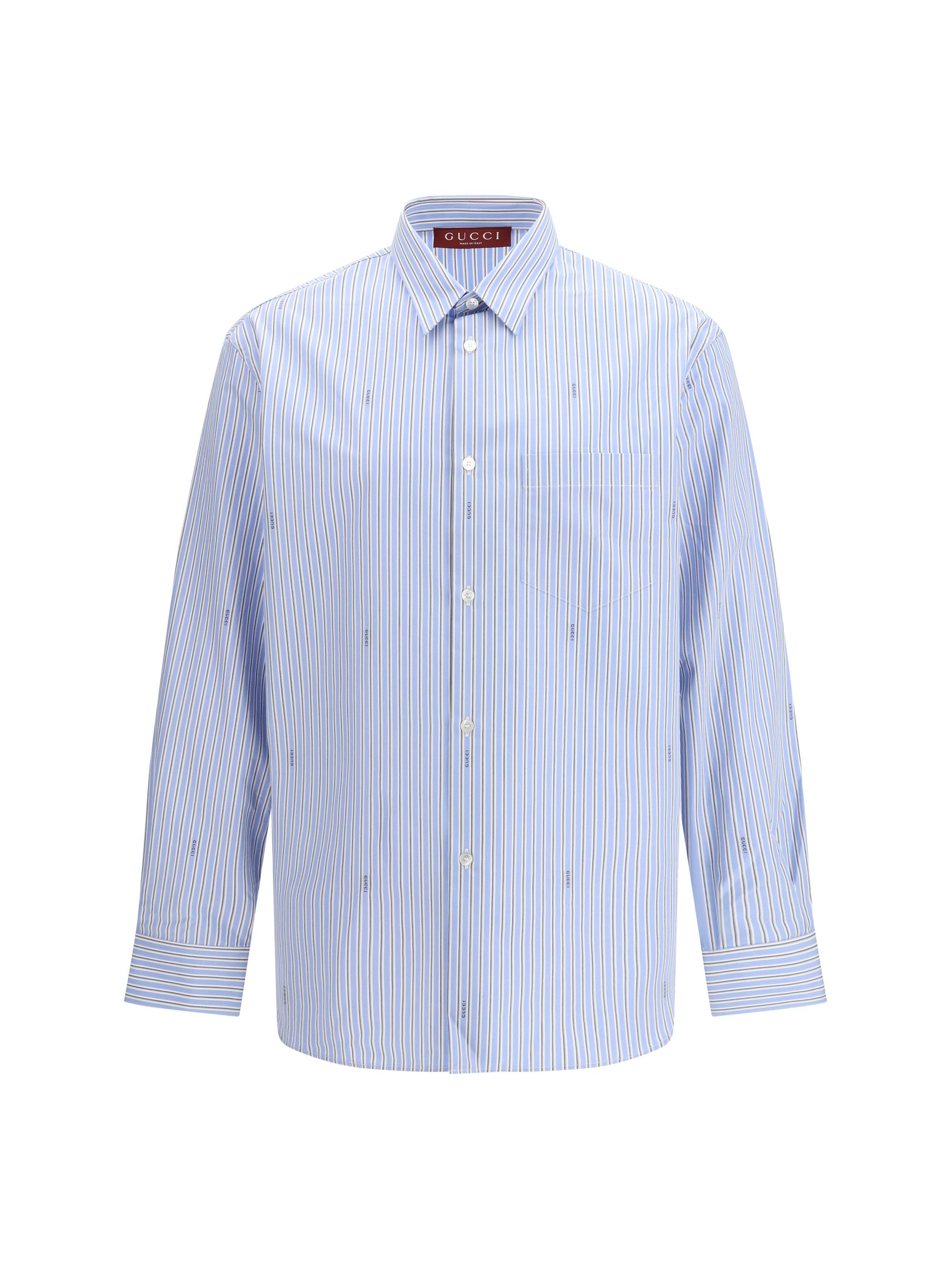 Striped cotton poplin Shirt