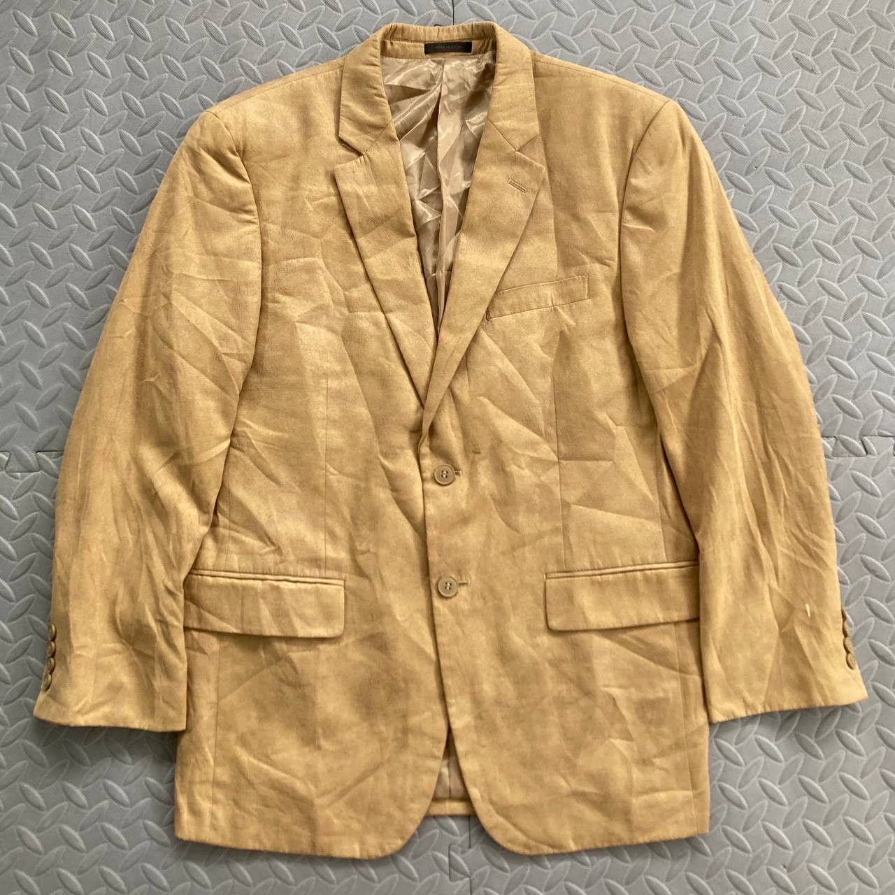 Andrew Fezza Vintage Microsuede Blazer Size 40S - 1 Thumbnail