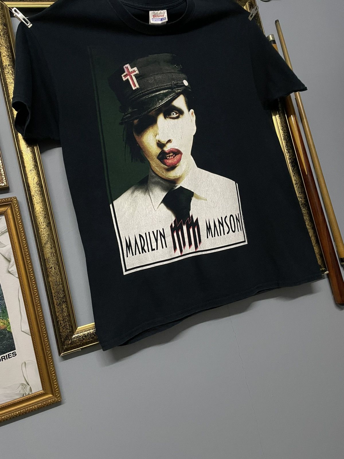 Band Tees Vintage Original Marilyn Manson Antichrist Superstar Tshirt Size US L / EU 52-54 / 3 - 6 Thumbnail