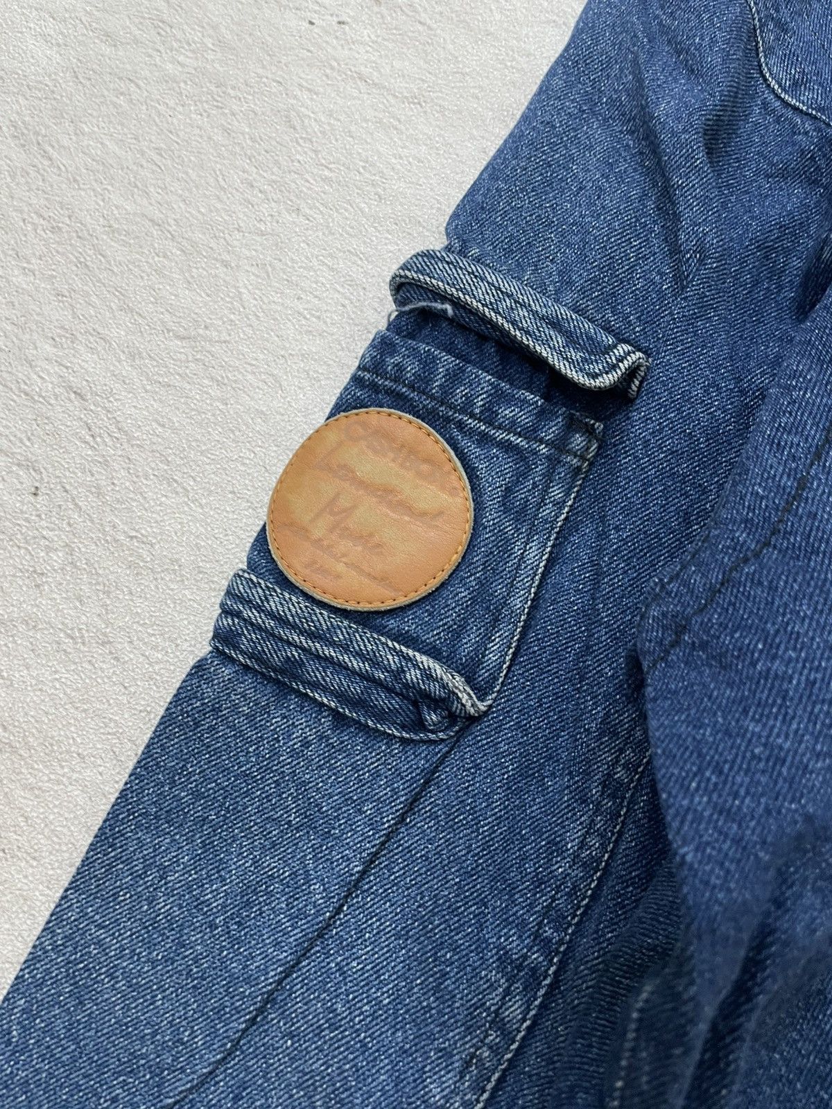 Japanese Brand 2000s Cashbox Japan Wash Denim Jacket Cargo Y2K Hysteric LGB Size US XL / EU 56 / 4 - 7 Thumbnail