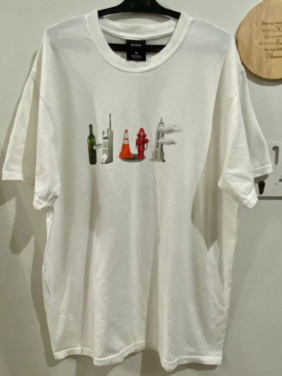 Huf H U F T-shirt Size US M / EU 48-50 / 2 - 1 Thumbnail