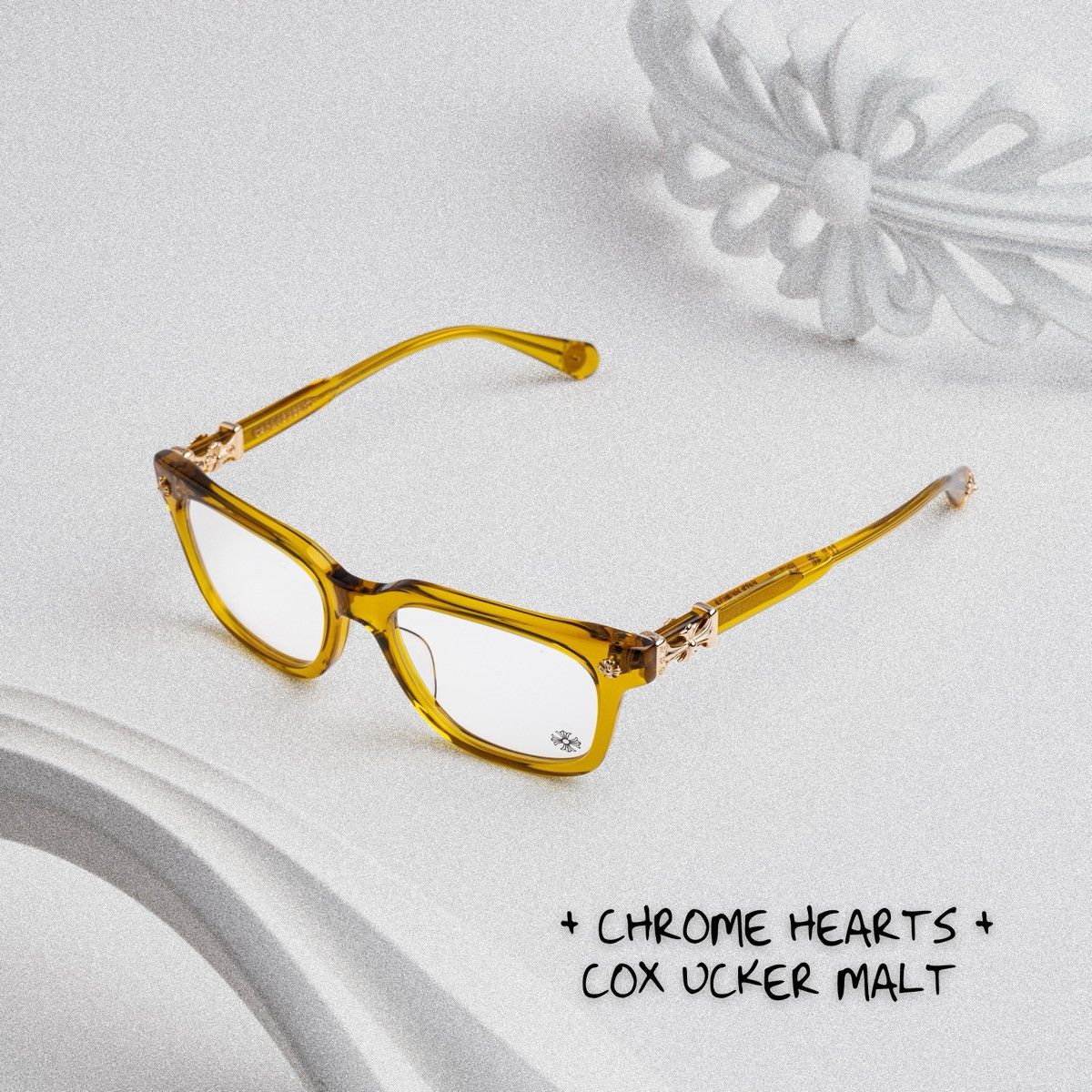 Chrome Hearts CHROME HEARTS COX UCKER MALT GLASSES Size ONE SIZE - 1 Thumbnail