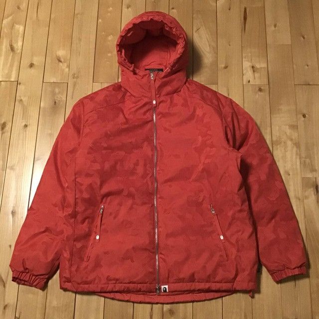 Bape × Goretex 🔥Aoyama Exclusive🔥 BAPE GORE DRYLOFT solid camo down jacket Size US L / EU 52-54 / 3 - 2 Thumbnail