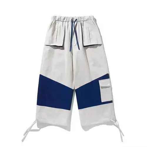 Japanese Brand 20SS Simple Blue Japan White Patchwork Worker Pants Size US 32 / EU 48 - 1 Thumbnail