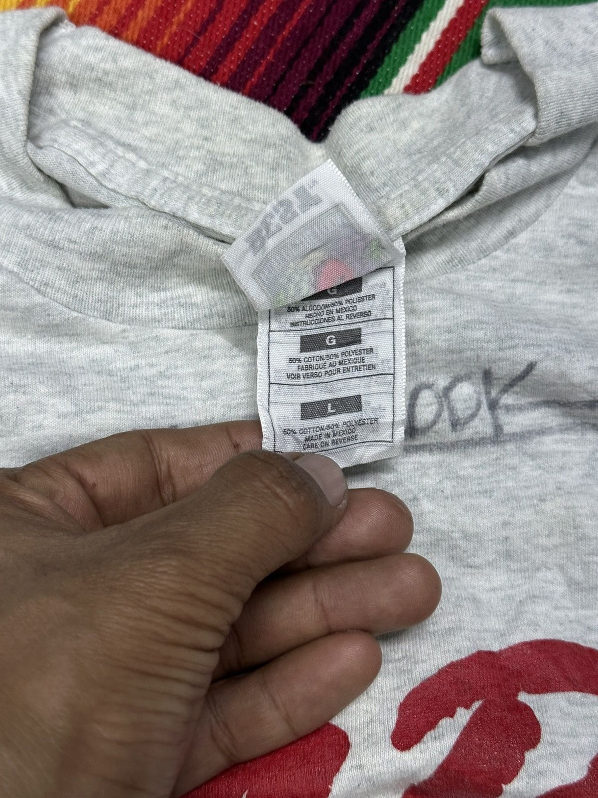 Vintage Distress Vintage D.A.R.E signature . Size US XL / EU 56 / 4 - 6 Thumbnail