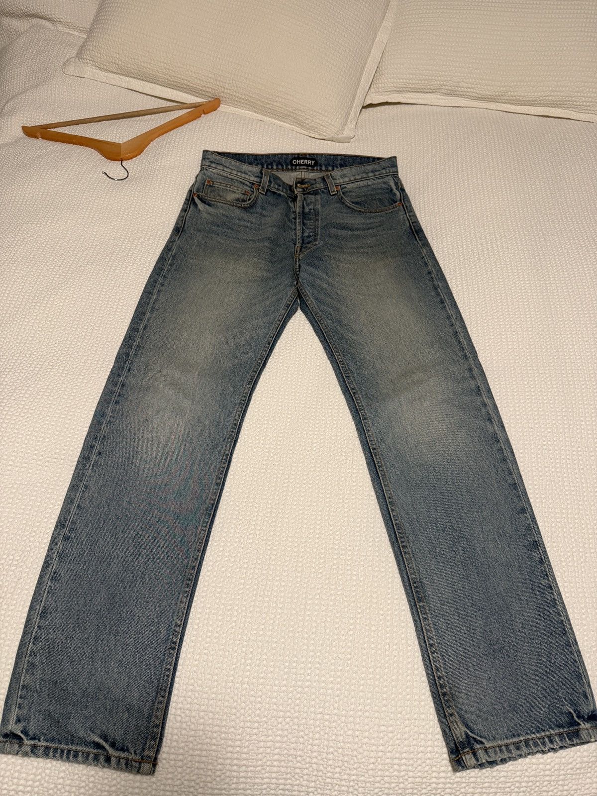 Cherry LA Cherry LA Straight Blue Denim Size US 32 / EU 48 - 1 Thumbnail