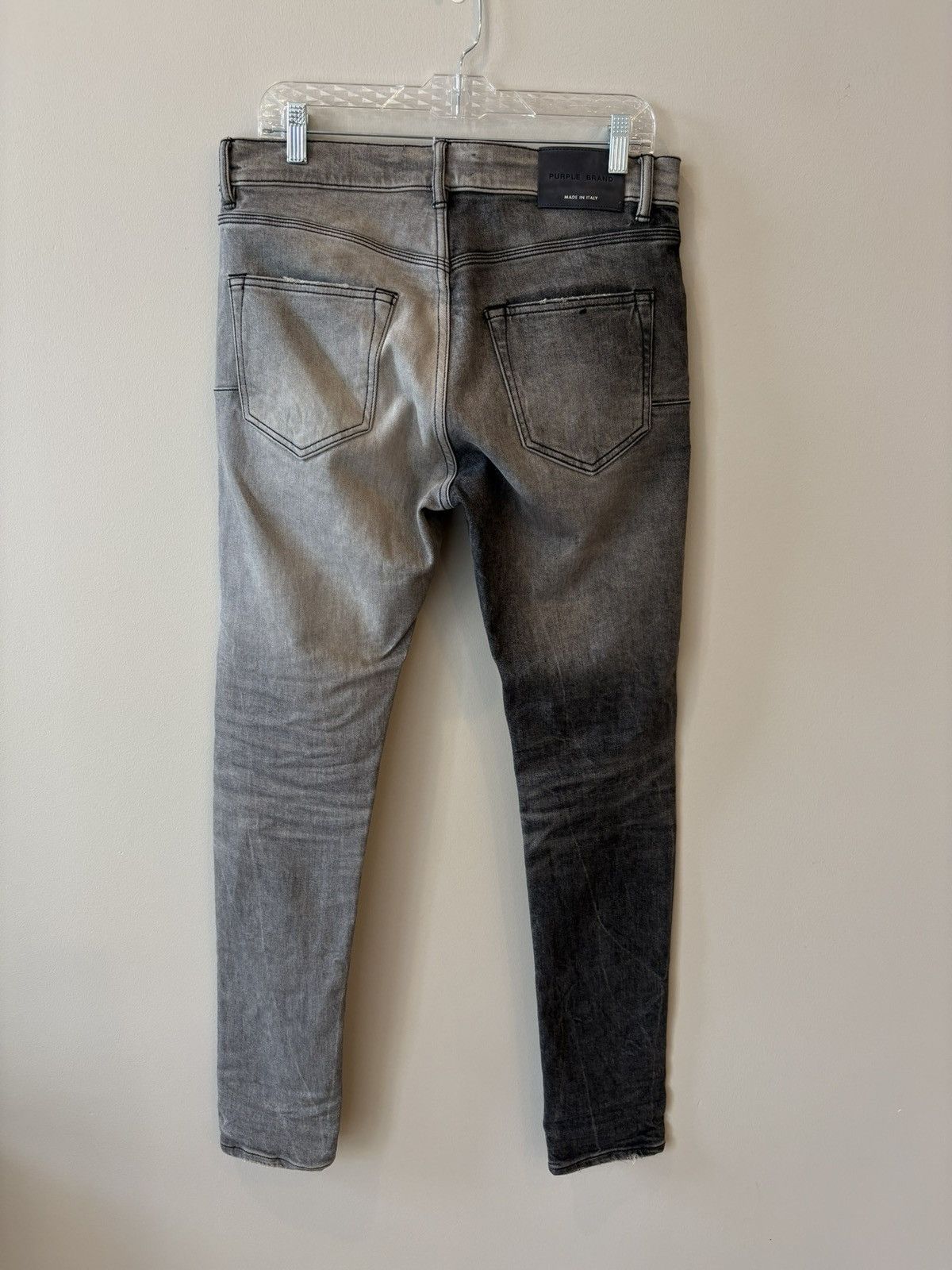 Purple × Purple Brand Purple Brand Limited Edition Two Tone Black Jeans Size US 32 / EU 48 - 4 Thumbnail