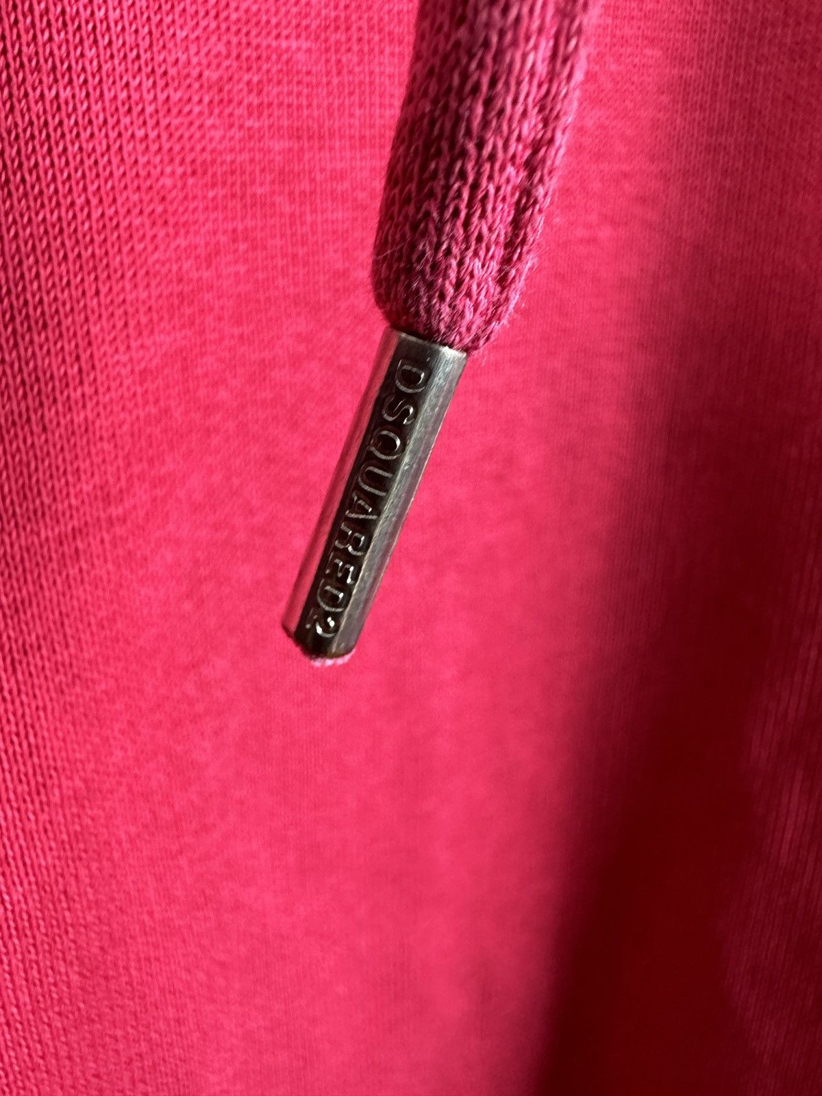 Dsquared2 Dsquared2 burgundy logo hoodie Size US XL / EU 56 / 4 - 3 Thumbnail