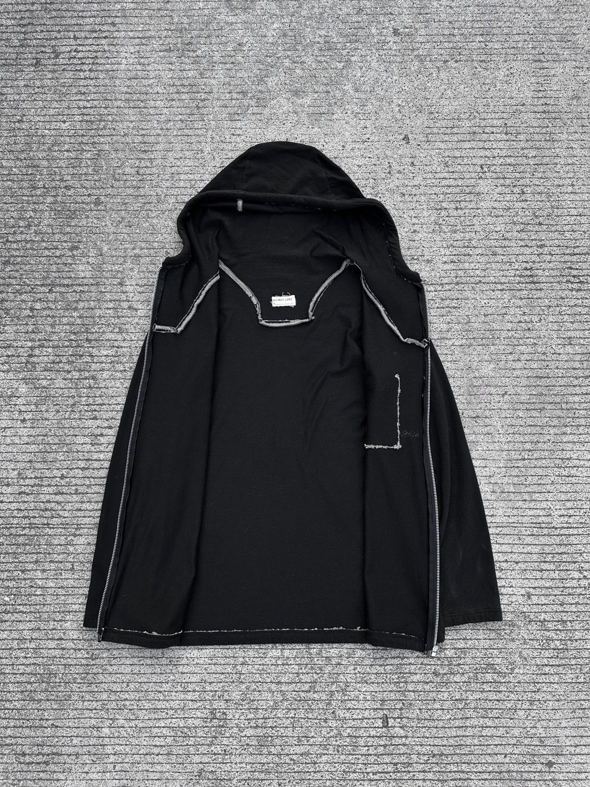 Helmut Lang Archive Helmut Lang Cotton One Pocket Hoodie Jacket Size US S / EU 44-46 / 1 - 10 Thumbnail