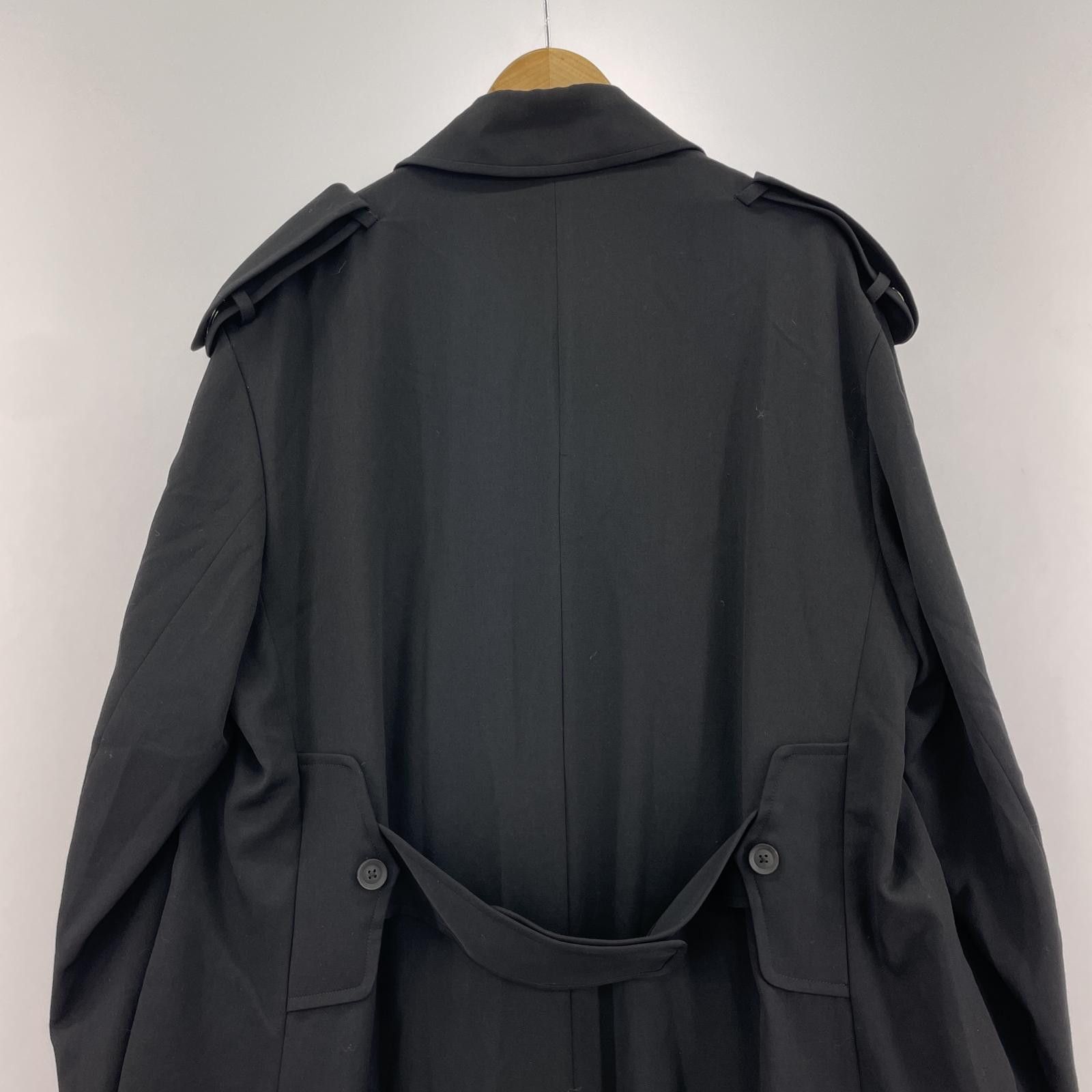 Yohji Yamamoto Yohji Yamamoto Pour Homme 22aw commander long coat Size US S / EU 44-46 / 1 - 4 Thumbnail