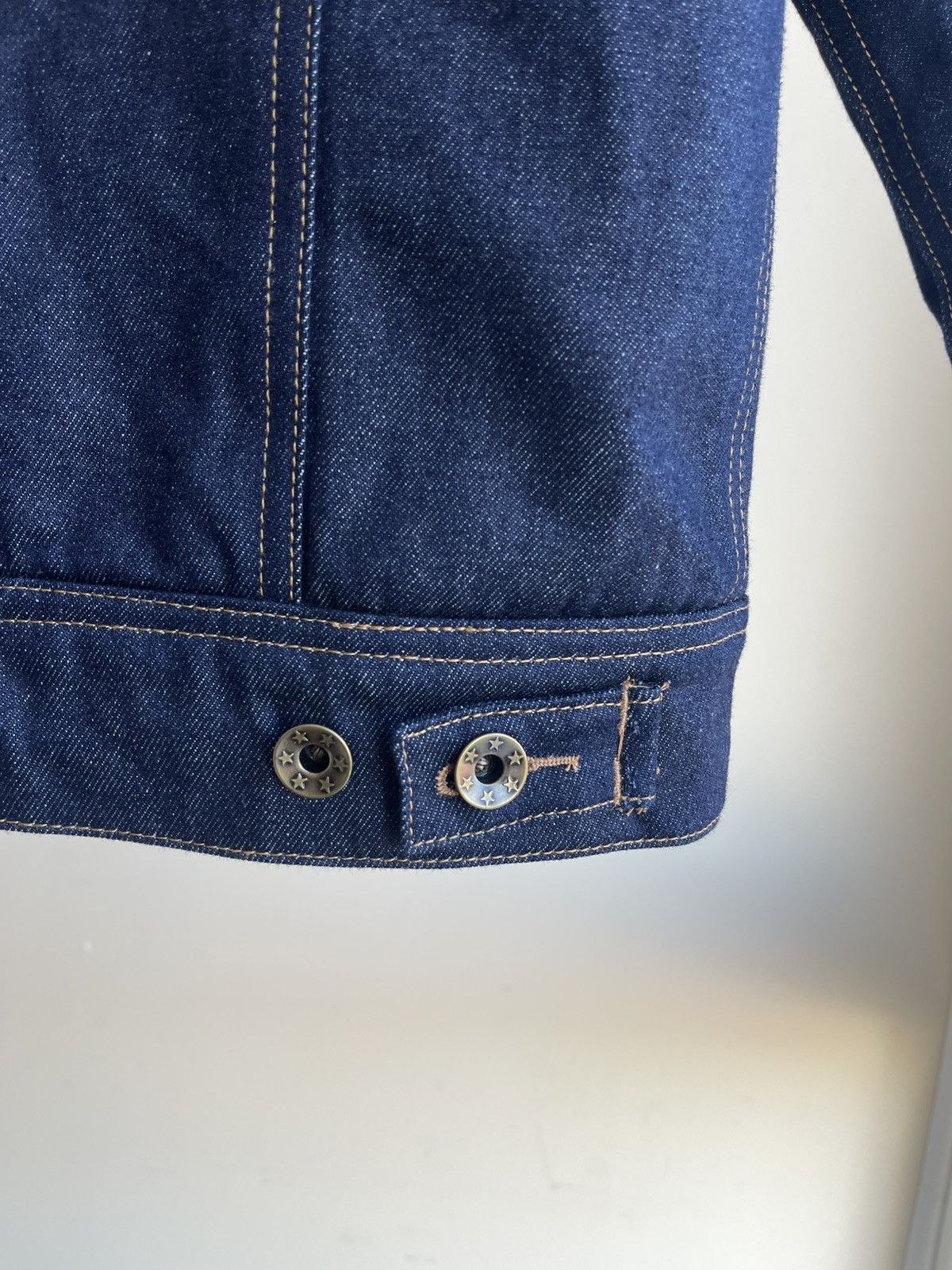 Japanese Brand Bluco Work Garment Boa Riders Sherpa Denim Jacket Lee Storm Size US L / EU 52-54 / 3 - 9 Thumbnail