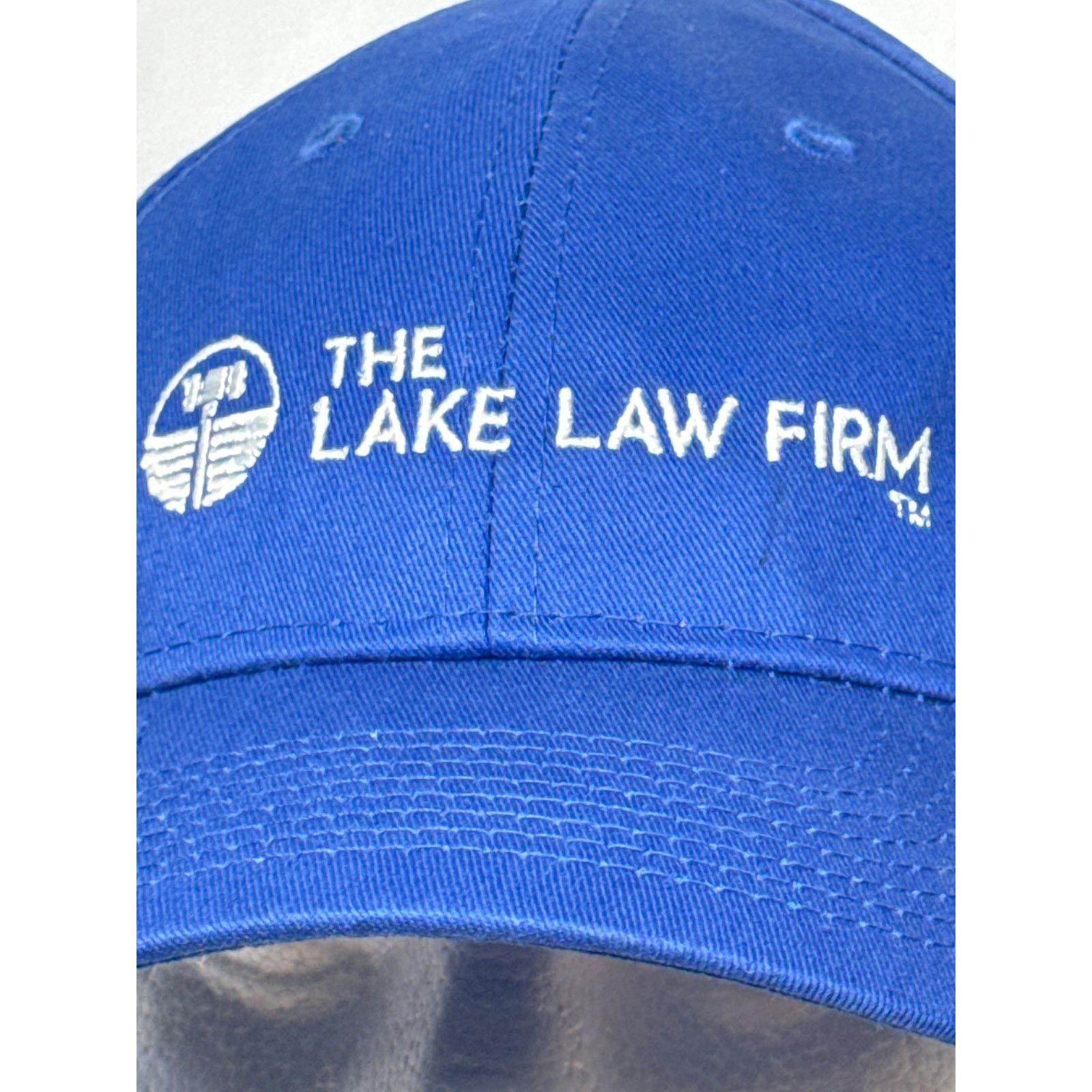 Port & Company The Lake Law Firm Snapback Hat Port & Company Blue Mesh Cap Size ONE SIZE - 2 Thumbnail
